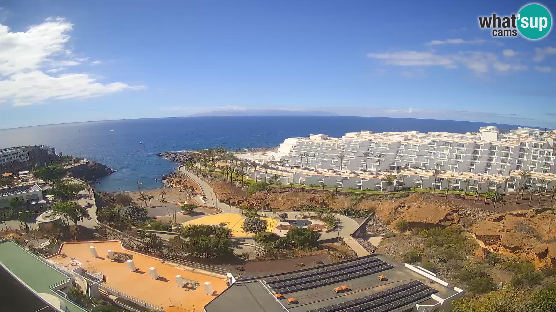 Live-Webcam Las Galgas Strand – Playa Paraiso – Insel La Gomera – Costa Adeje – Teneriffa