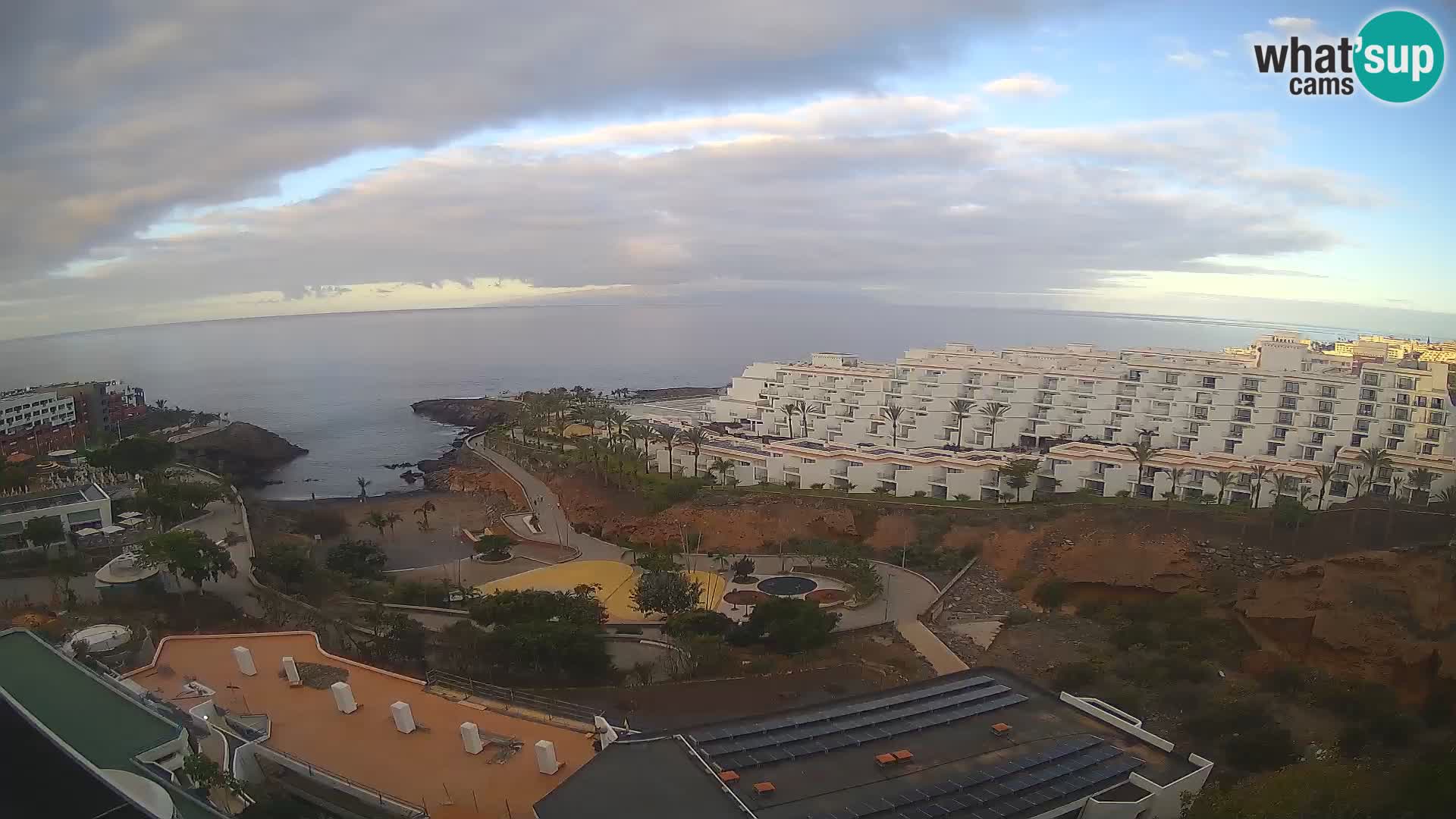 Webcam en direct Playa de Las Galgas – Playa Paraiso – île de La Gomera – Costa Adeje – Tenerife