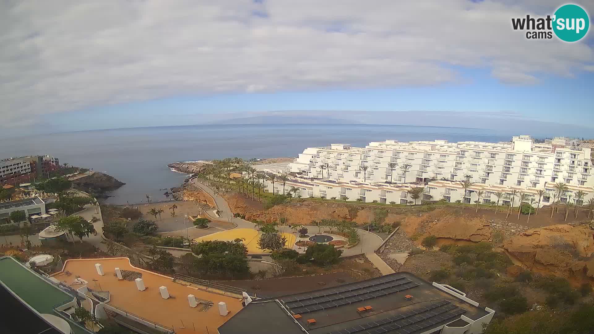 Live-Webcam Las Galgas Strand – Playa Paraiso – Insel La Gomera – Costa Adeje – Teneriffa