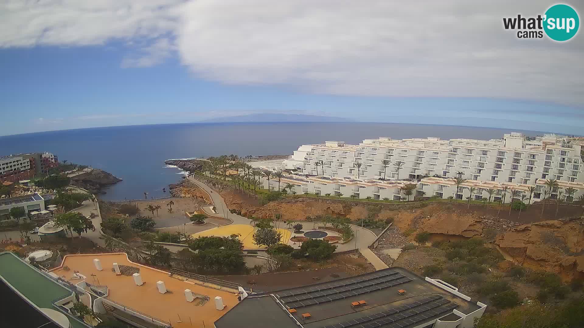 Live-Webcam Las Galgas Strand – Playa Paraiso – Insel La Gomera – Costa Adeje – Teneriffa