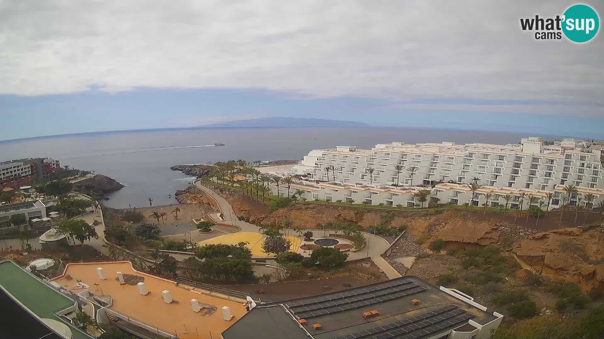 Webcam en vivo Playa de Las Galgas – Playa Paraíso – Isla de La Gomera – Costa Adeje – Tenerife