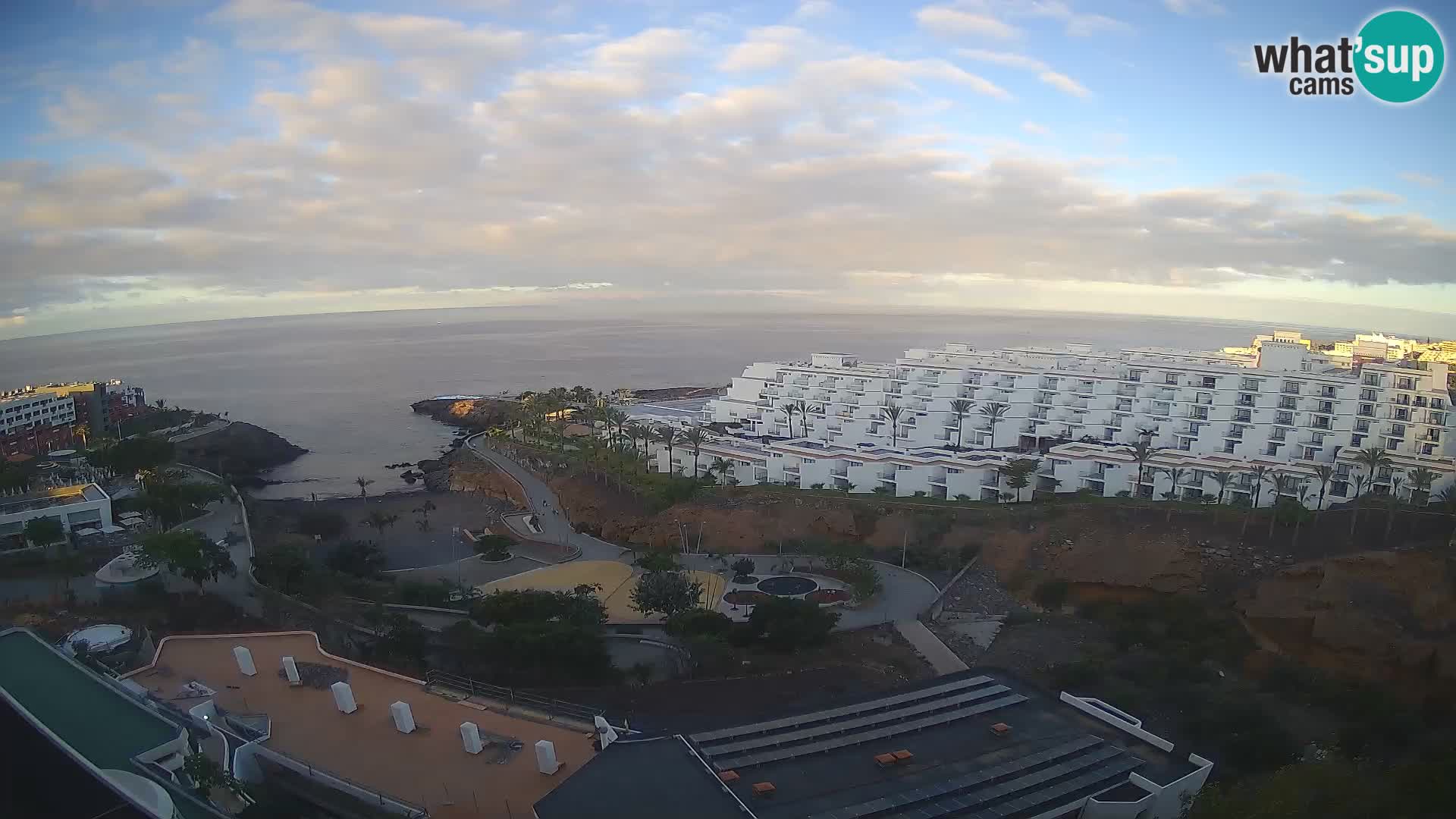 Live-Webcam Las Galgas Strand – Playa Paraiso – Insel La Gomera – Costa Adeje – Teneriffa