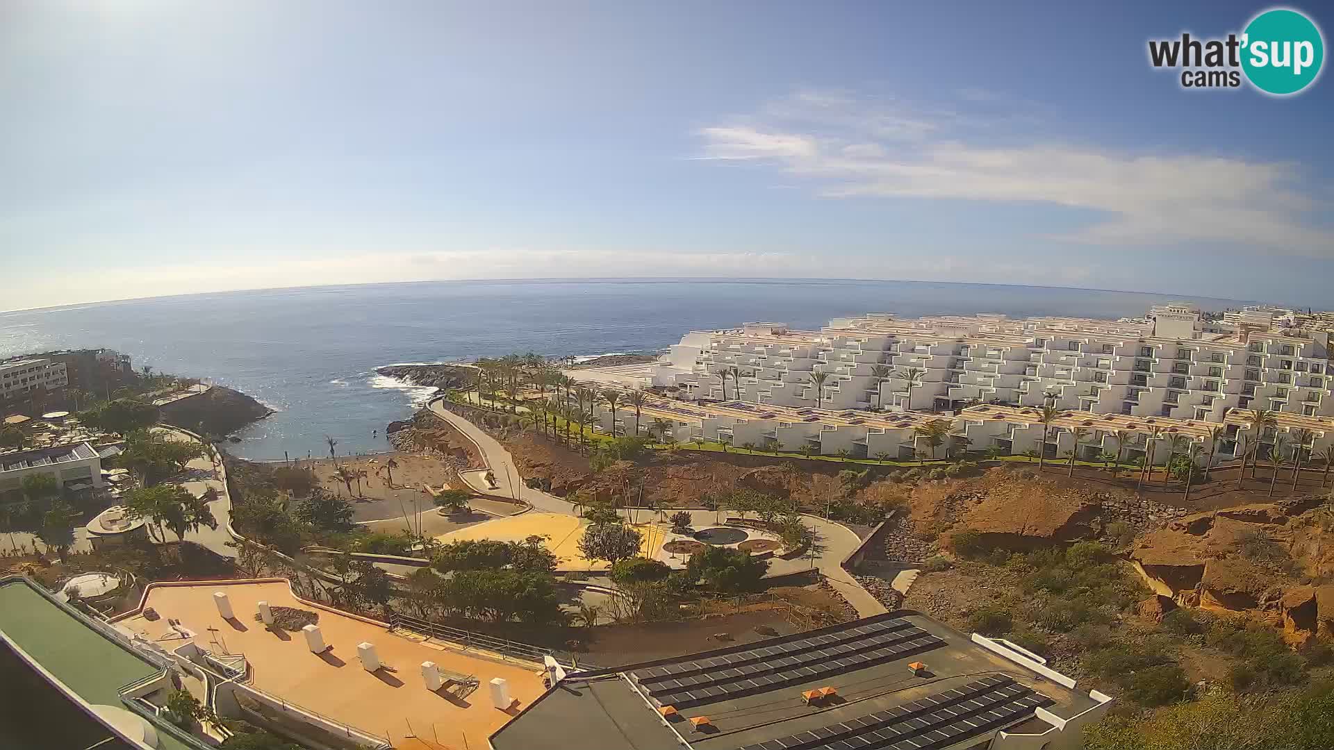 Webcam en direct Playa de Las Galgas – Playa Paraiso – île de La Gomera – Costa Adeje – Tenerife