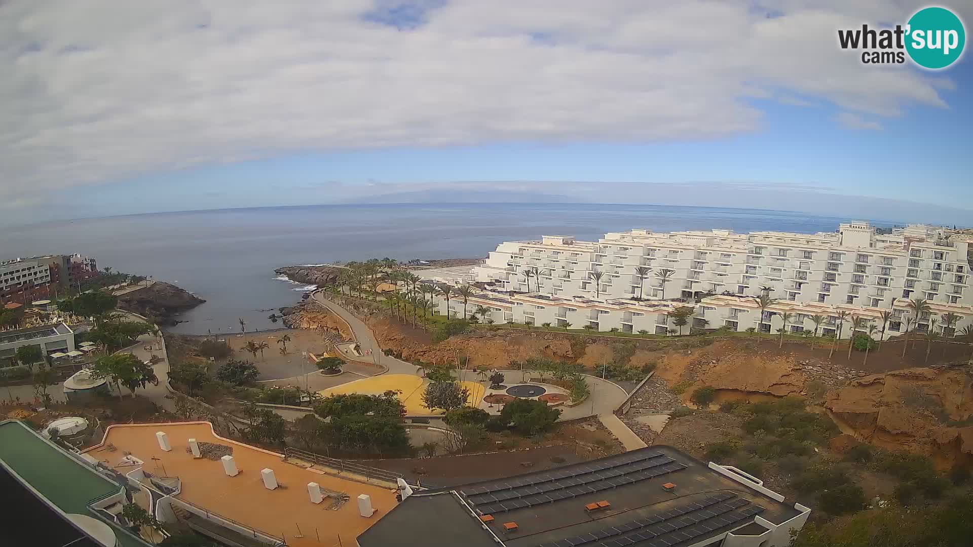 Webcam live spiaggia Las Galgas – Playa Paraiso – Isola La Gomera – Costa Adeje – Tenerife
