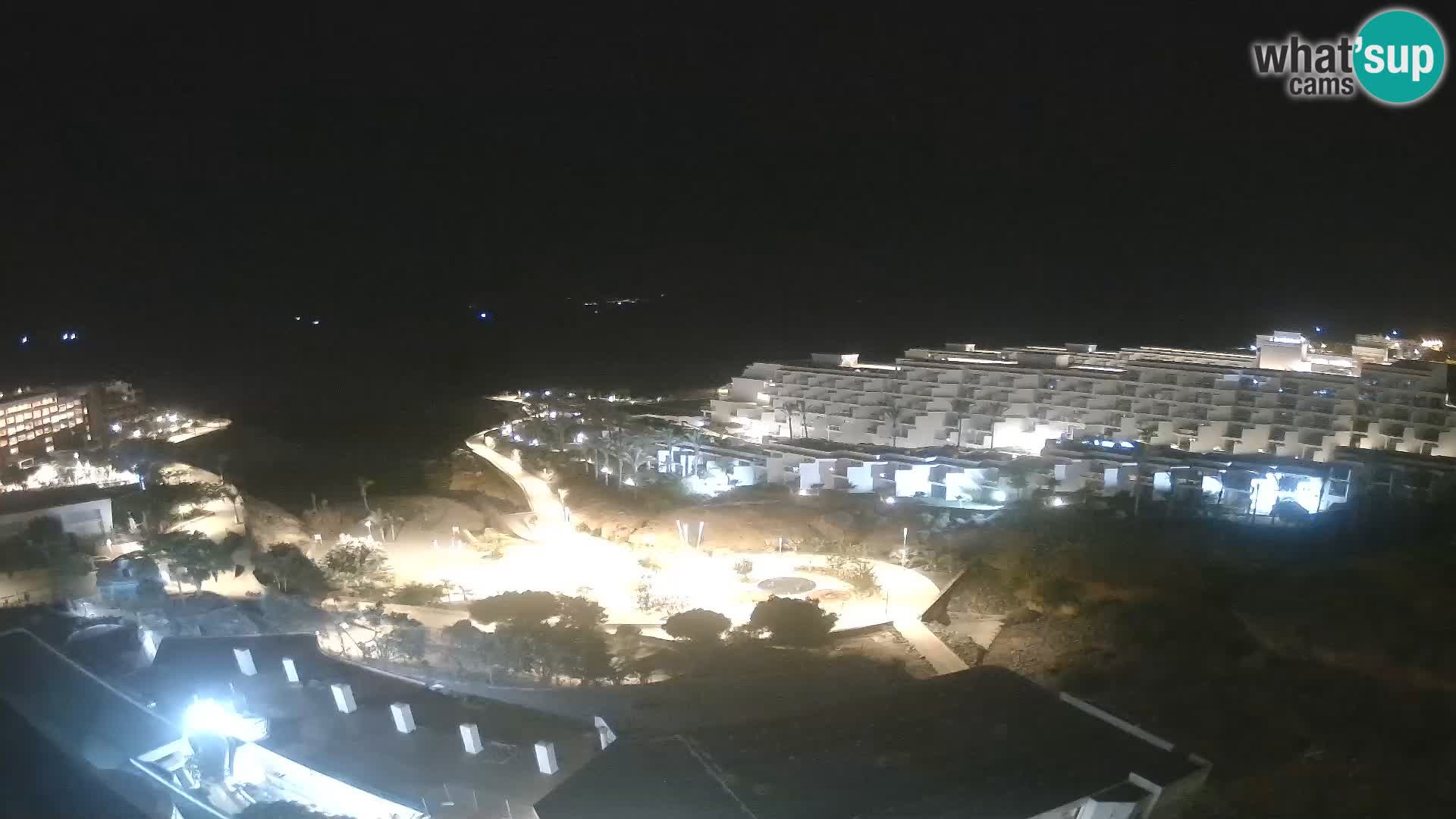 Live webcam Playa de Las Galgas – Playa Paraiso – La Gomera island – Adeje – Tenerife
