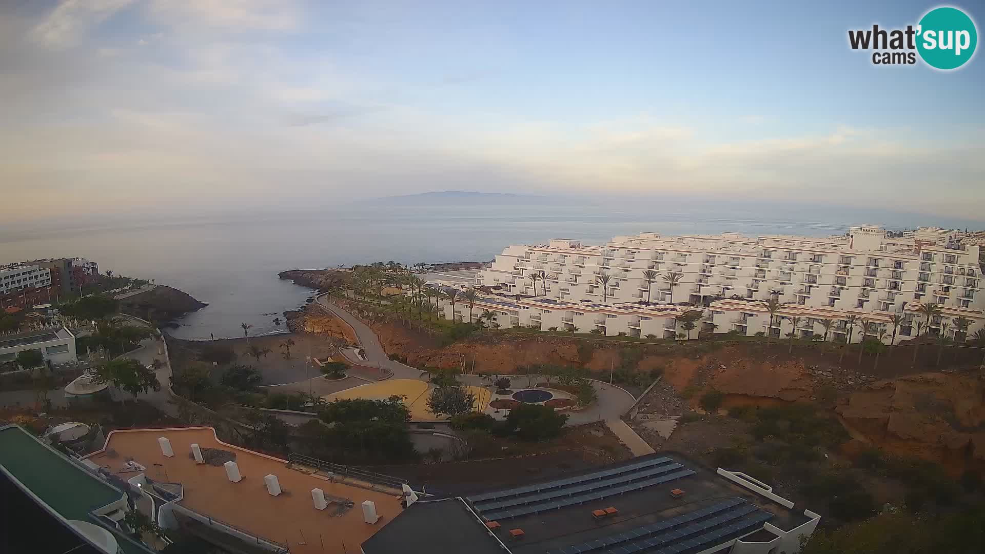 Live-Webcam Las Galgas Strand – Playa Paraiso – Insel La Gomera – Costa Adeje – Teneriffa