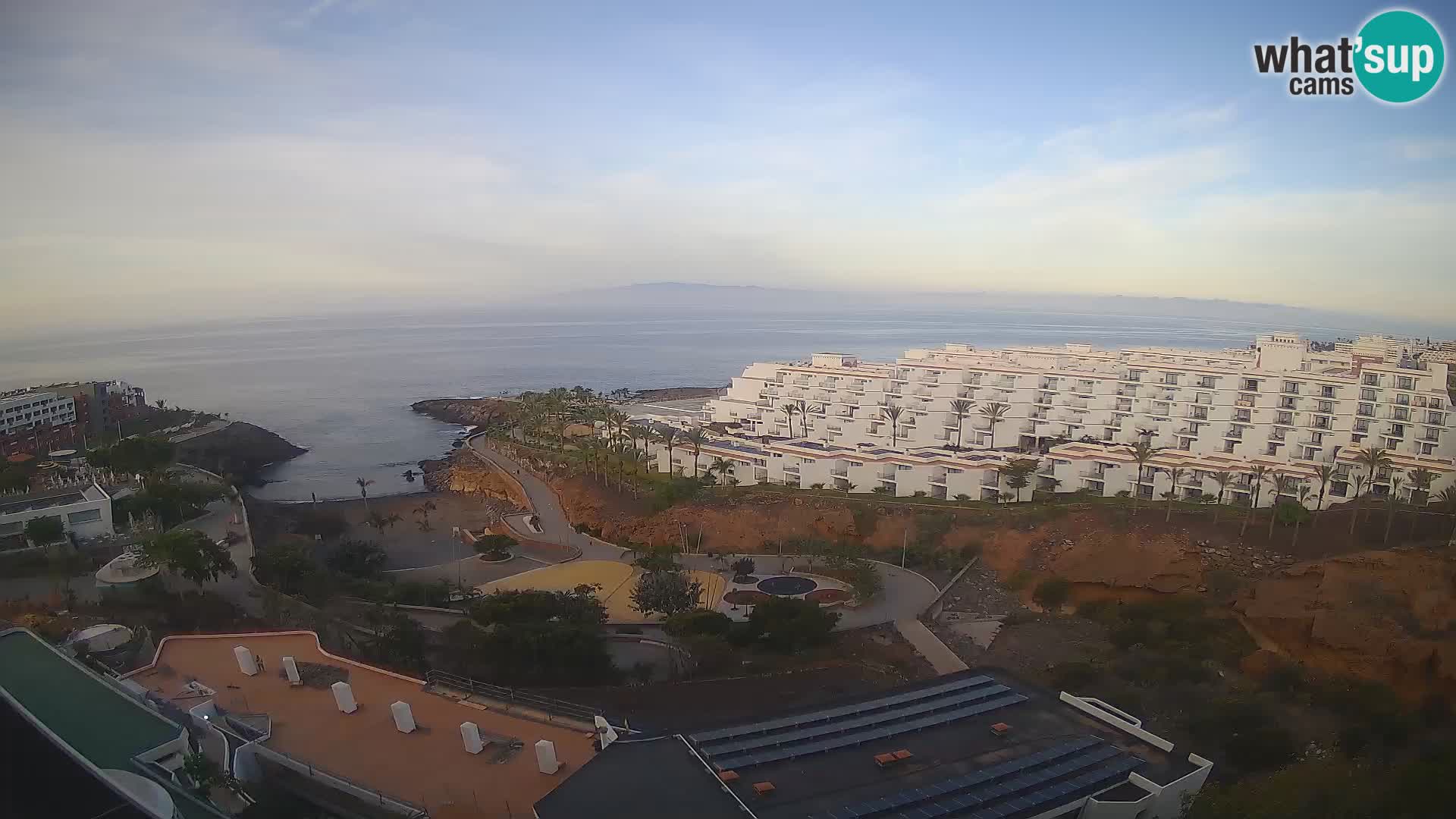Webcam live spiaggia Las Galgas – Playa Paraiso – Isola La Gomera – Costa Adeje – Tenerife