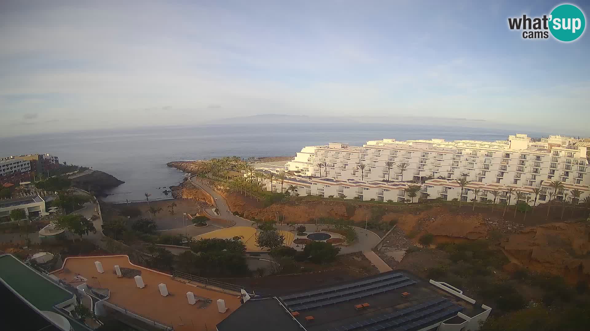 Live-Webcam Las Galgas Strand – Playa Paraiso – Insel La Gomera – Costa Adeje – Teneriffa