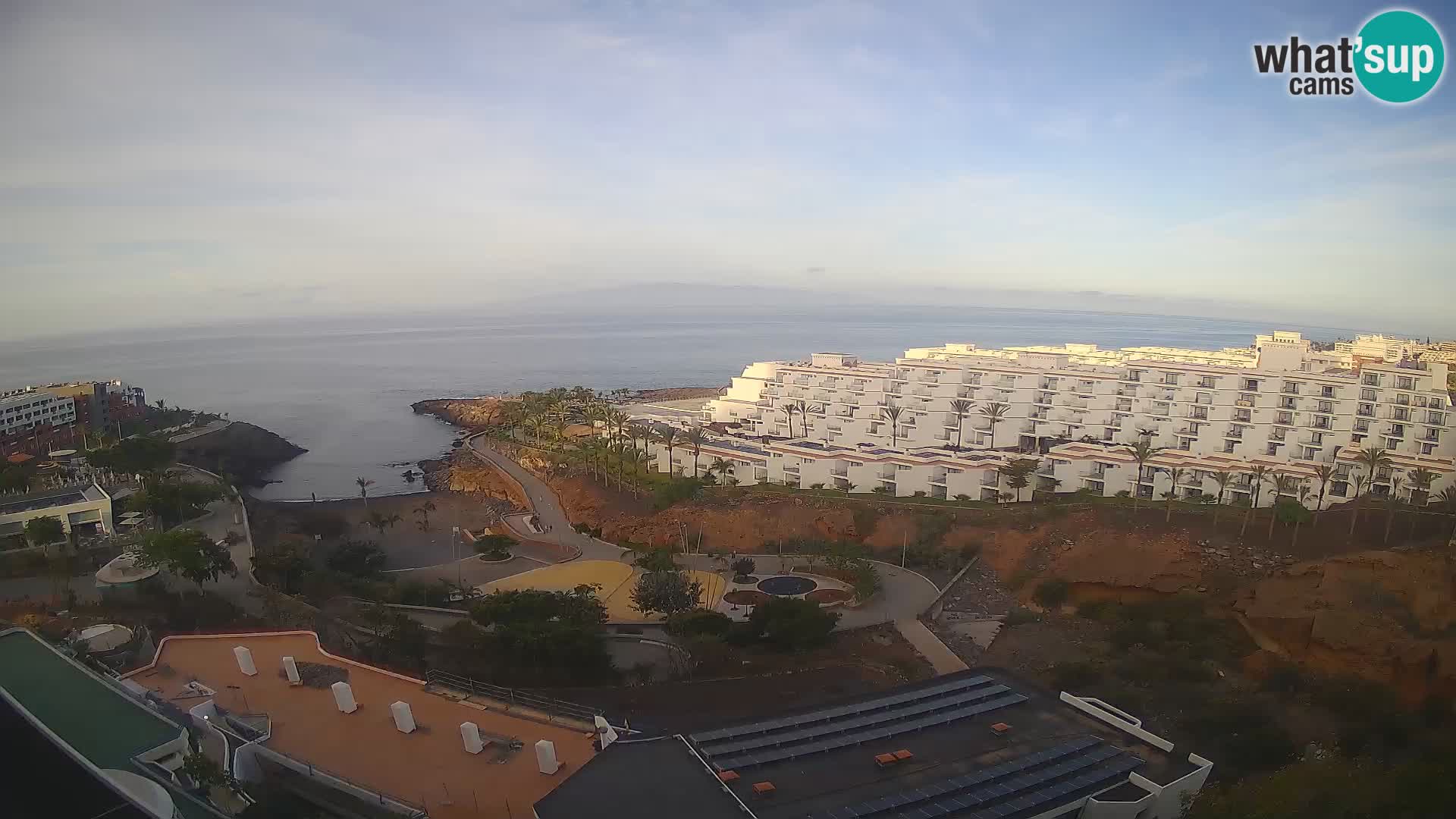 Webcam en direct Playa de Las Galgas – Playa Paraiso – île de La Gomera – Costa Adeje – Tenerife