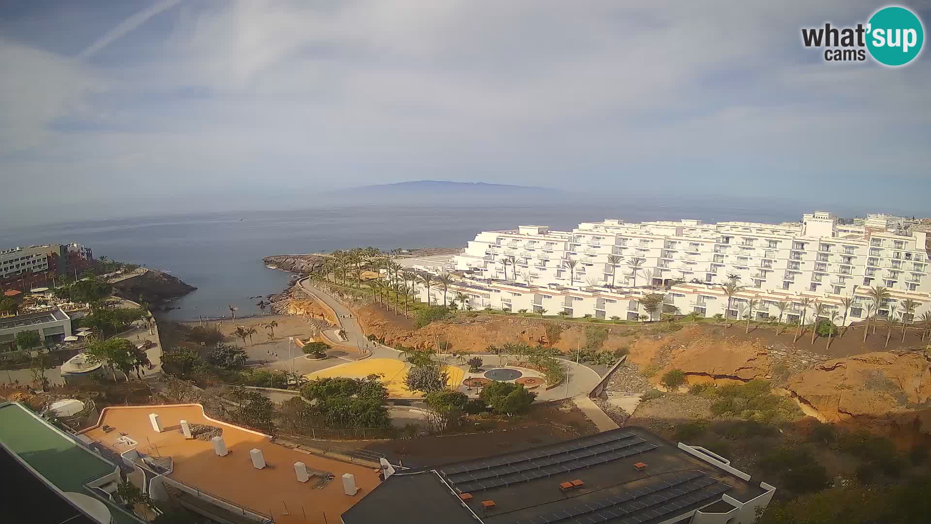 Webcam live spiaggia Las Galgas – Playa Paraiso – Isola La Gomera – Costa Adeje – Tenerife