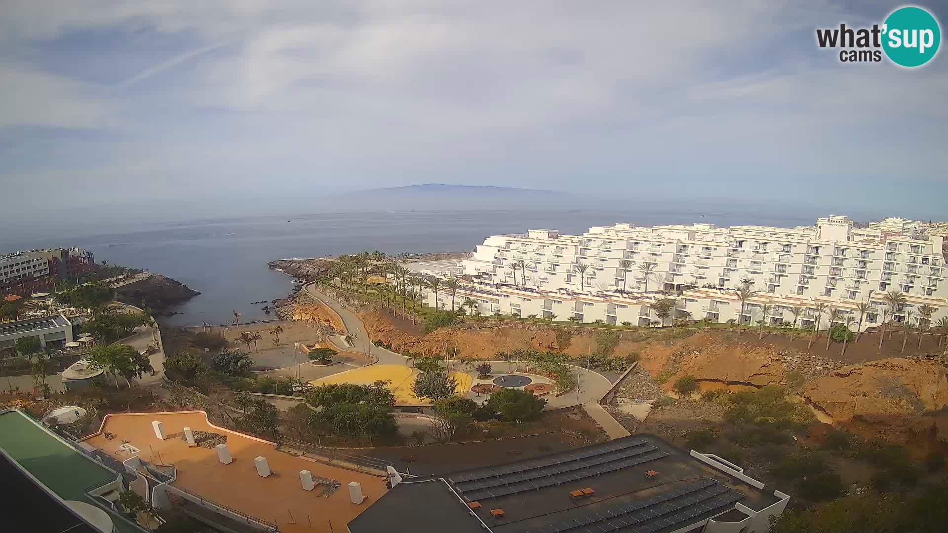 Webcam en direct Playa de Las Galgas – Playa Paraiso – île de La Gomera – Costa Adeje – Tenerife