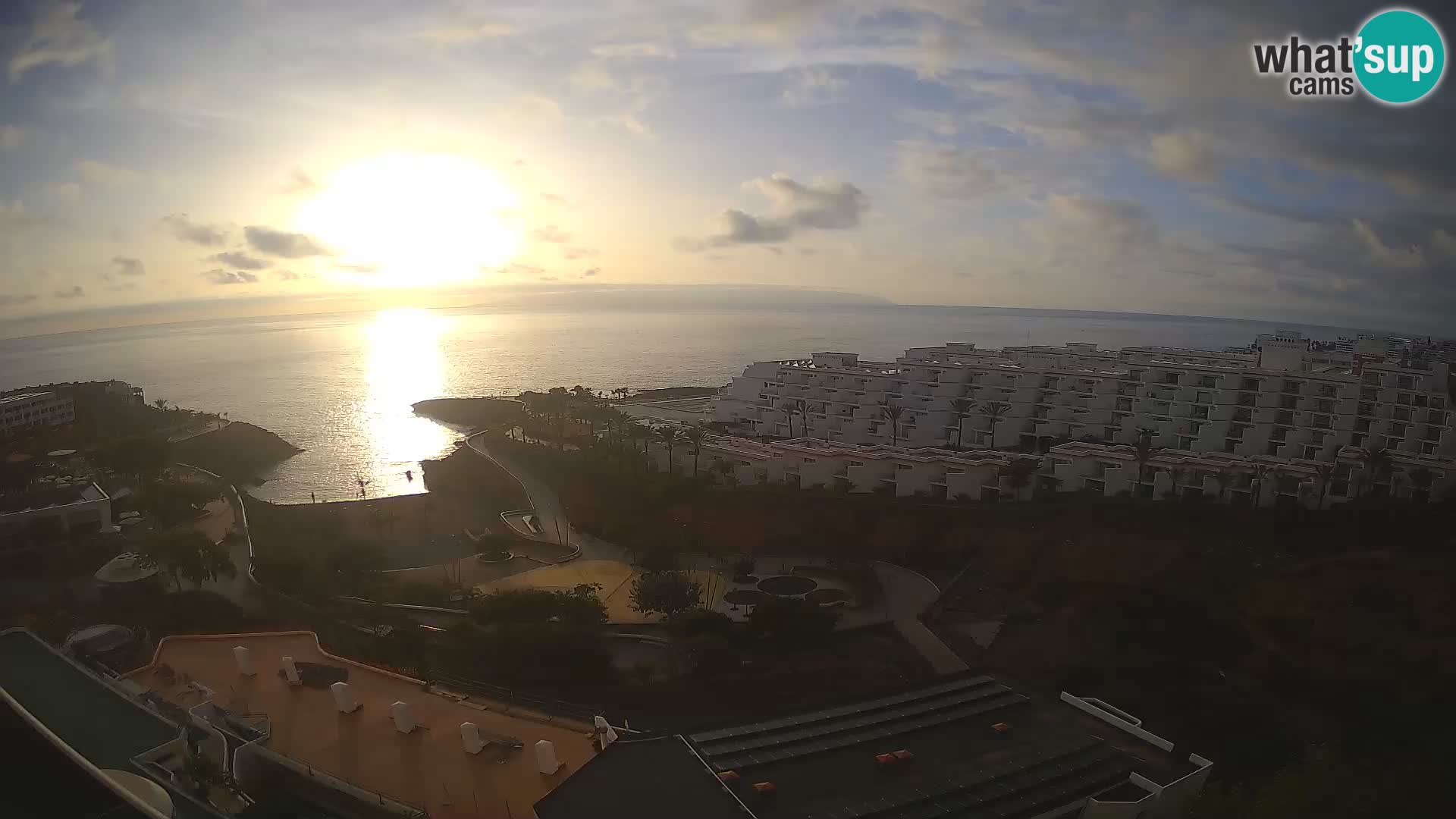 Spletna kamera v živo Las Galgas plaža – Playa Paraiso – otok La Gomera – Costa Adeje – Tenerife