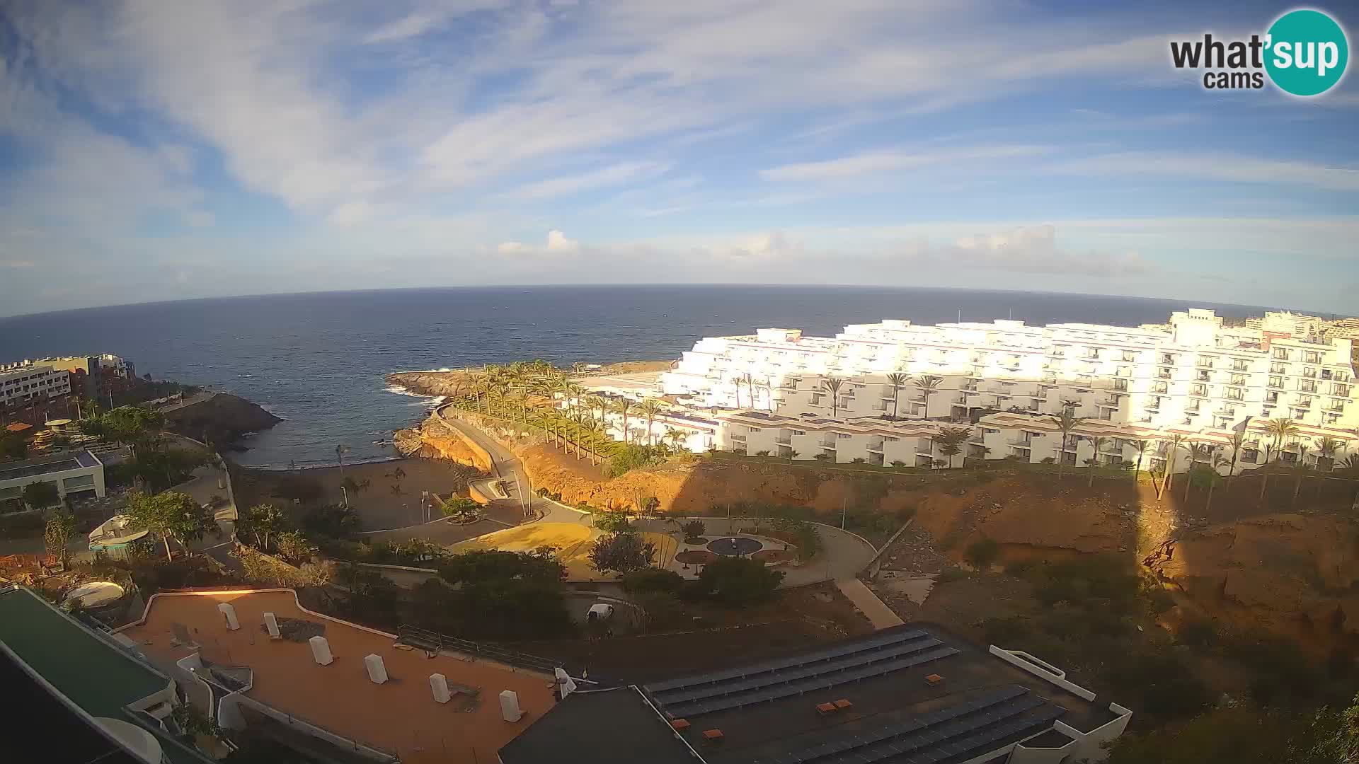 Live-Webcam Las Galgas Strand – Playa Paraiso – Insel La Gomera – Costa Adeje – Teneriffa