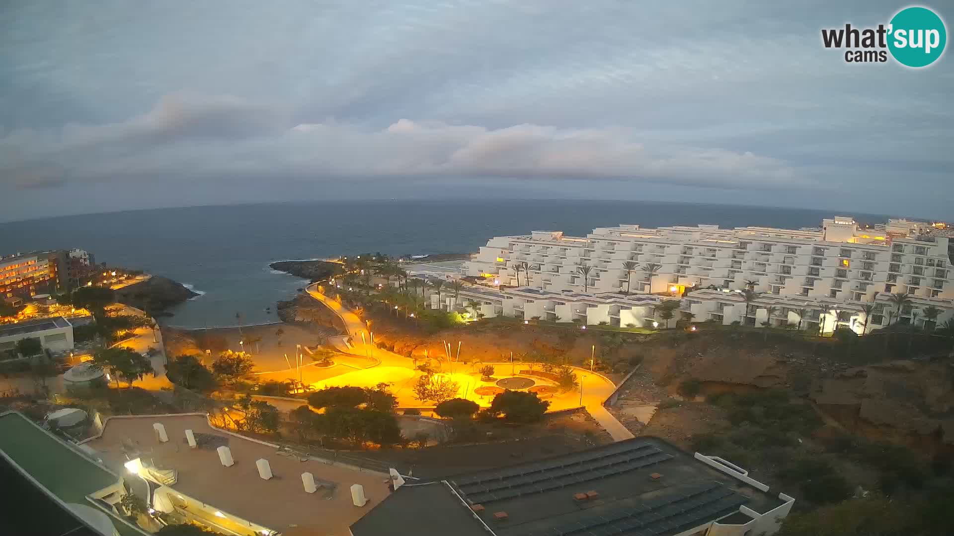 Spletna kamera v živo Las Galgas plaža – Playa Paraiso – otok La Gomera – Costa Adeje – Tenerife