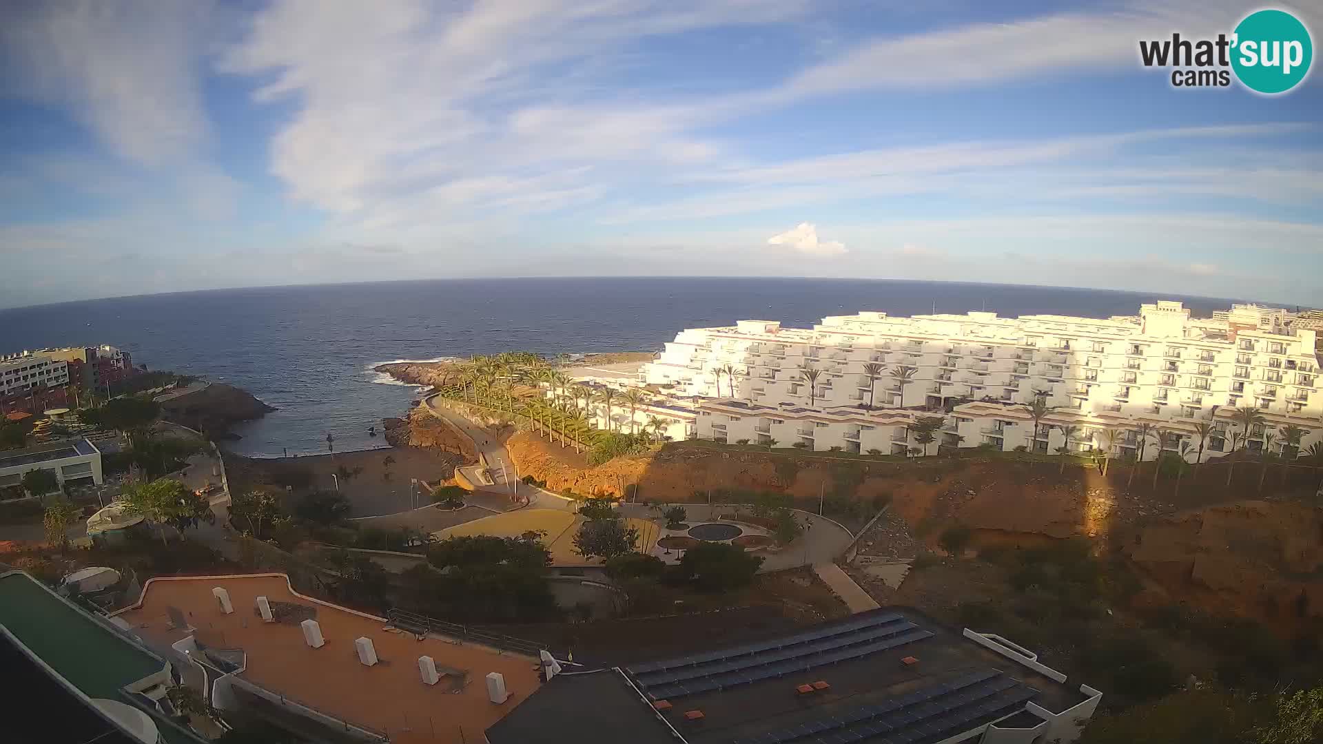 Live-Webcam Las Galgas Strand – Playa Paraiso – Insel La Gomera – Costa Adeje – Teneriffa