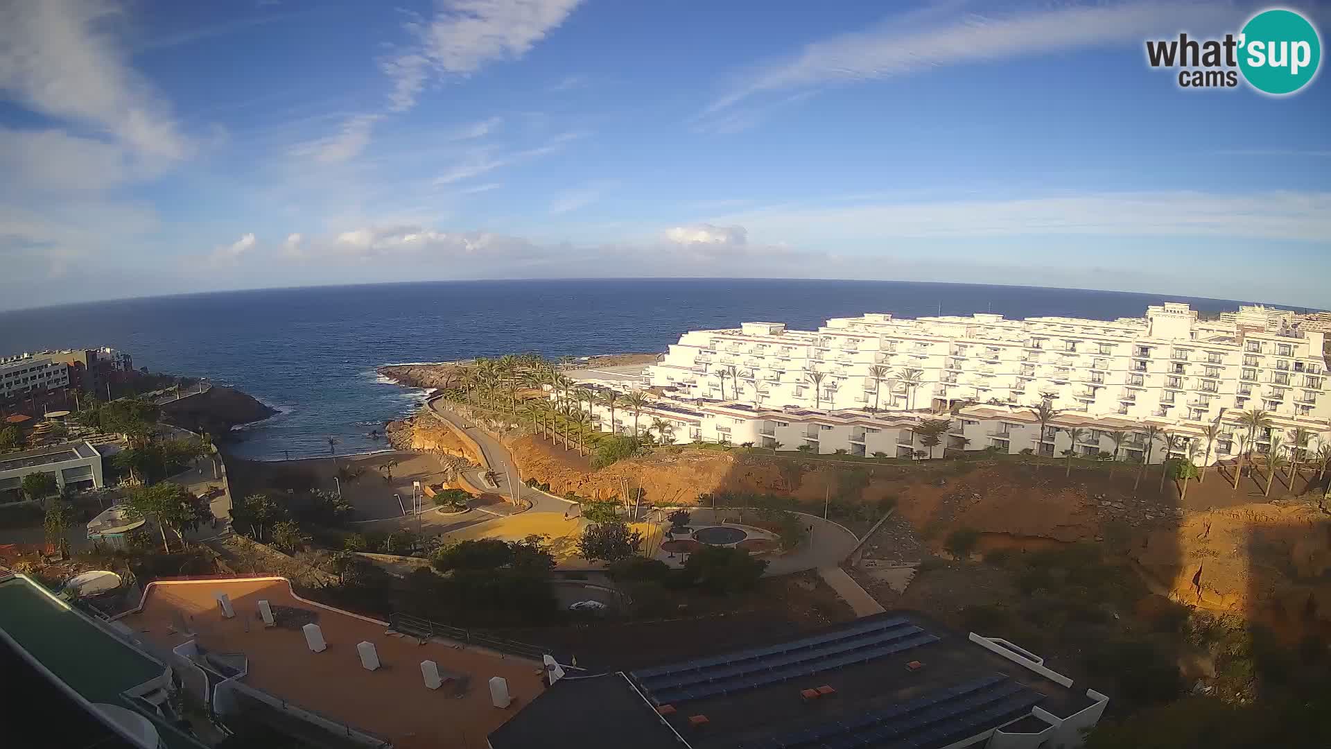 Web kamera uživo Playa de Las Galgas – Playa Paraiso – otok La Gomera – Costa Adeje – Tenerife