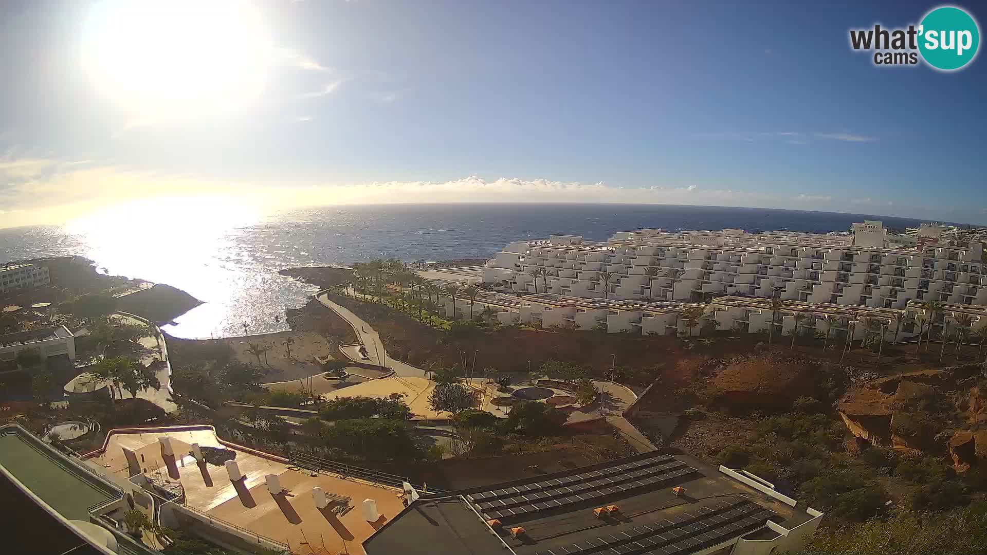 Web kamera uživo Playa de Las Galgas – Playa Paraiso – otok La Gomera – Costa Adeje – Tenerife
