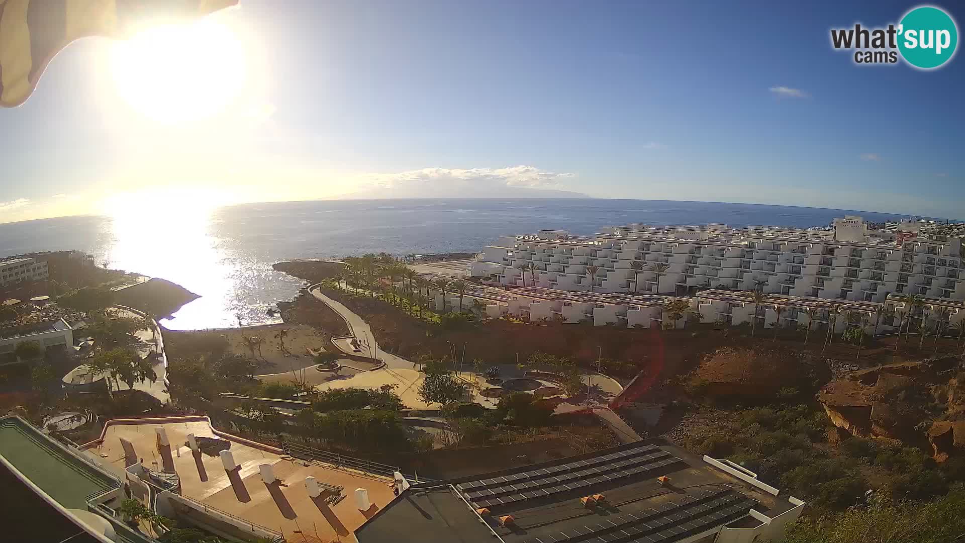 Webcam en direct Playa de Las Galgas – Playa Paraiso – île de La Gomera – Costa Adeje – Tenerife