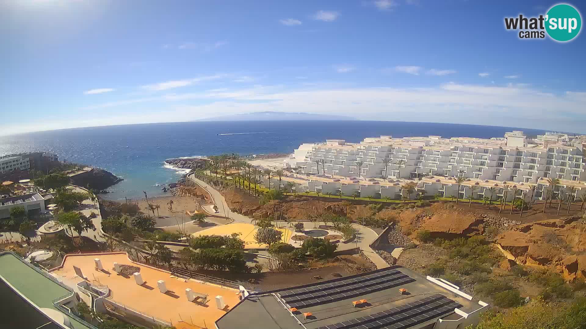 Live-Webcam Las Galgas Strand – Playa Paraiso – Insel La Gomera – Costa Adeje – Teneriffa