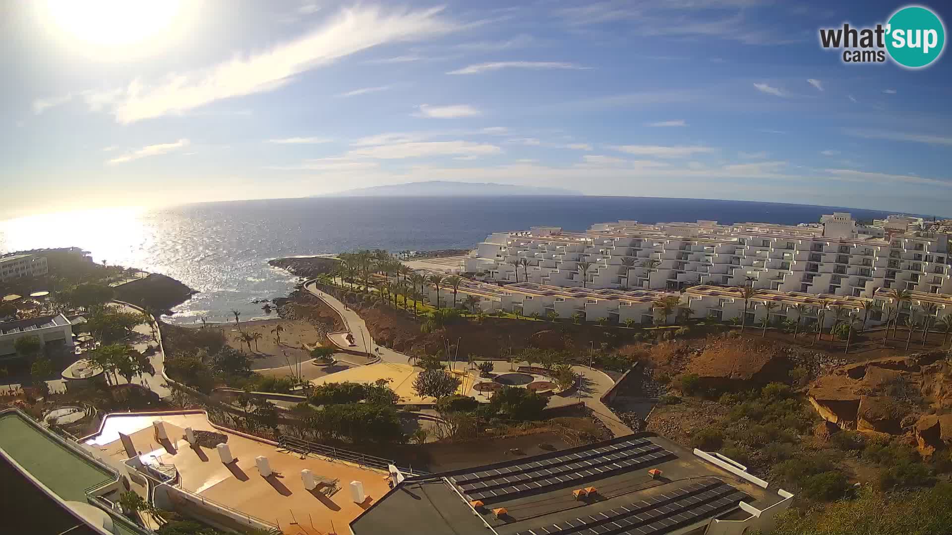 Live-Webcam Las Galgas Strand – Playa Paraiso – Insel La Gomera – Costa Adeje – Teneriffa