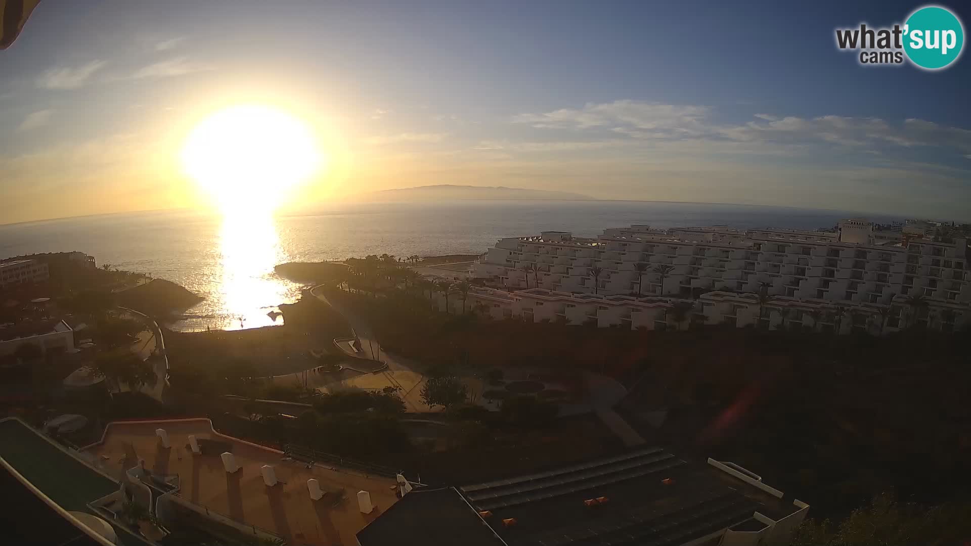Web kamera uživo Playa de Las Galgas – Playa Paraiso – otok La Gomera – Costa Adeje – Tenerife
