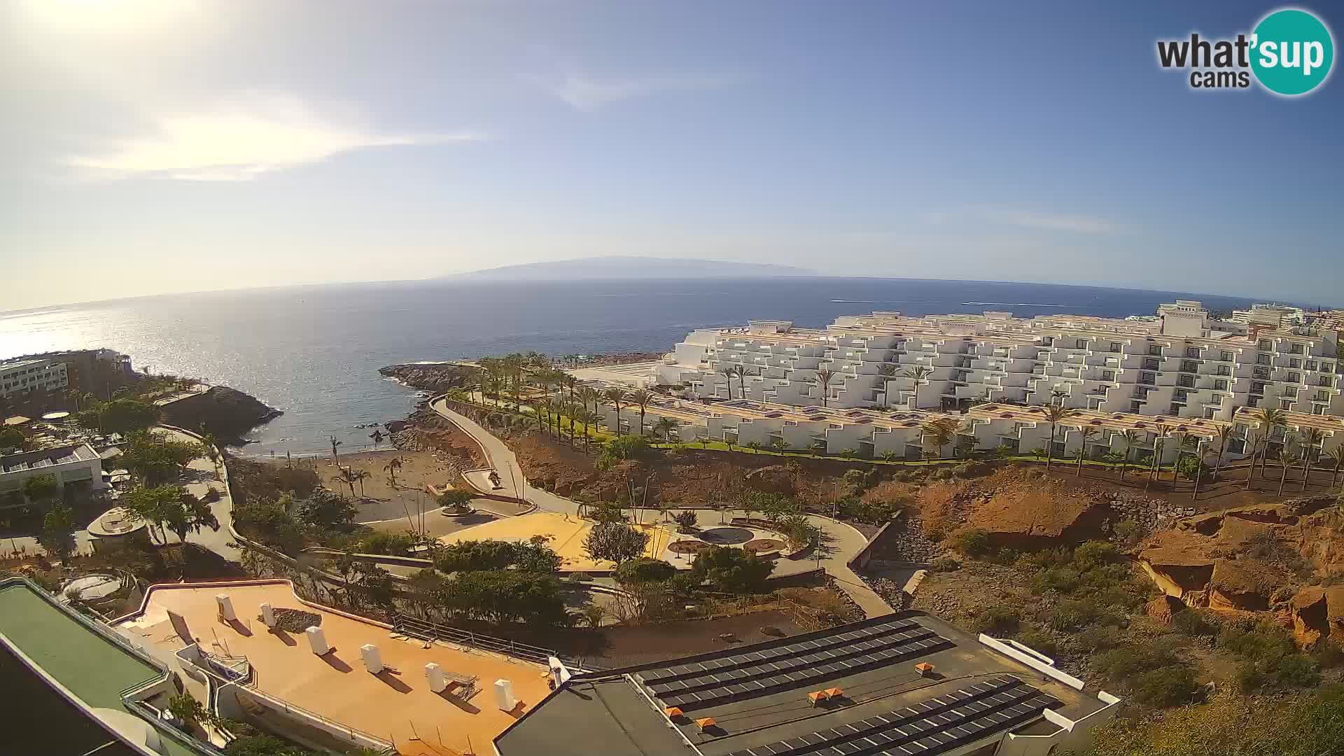 Live-Webcam Las Galgas Strand – Playa Paraiso – Insel La Gomera – Costa Adeje – Teneriffa