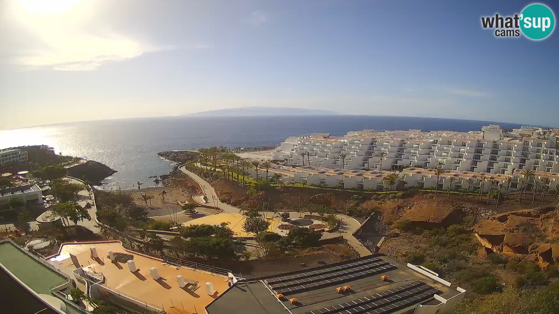 Live-Webcam Las Galgas Strand – Playa Paraiso – Insel La Gomera – Costa Adeje – Teneriffa