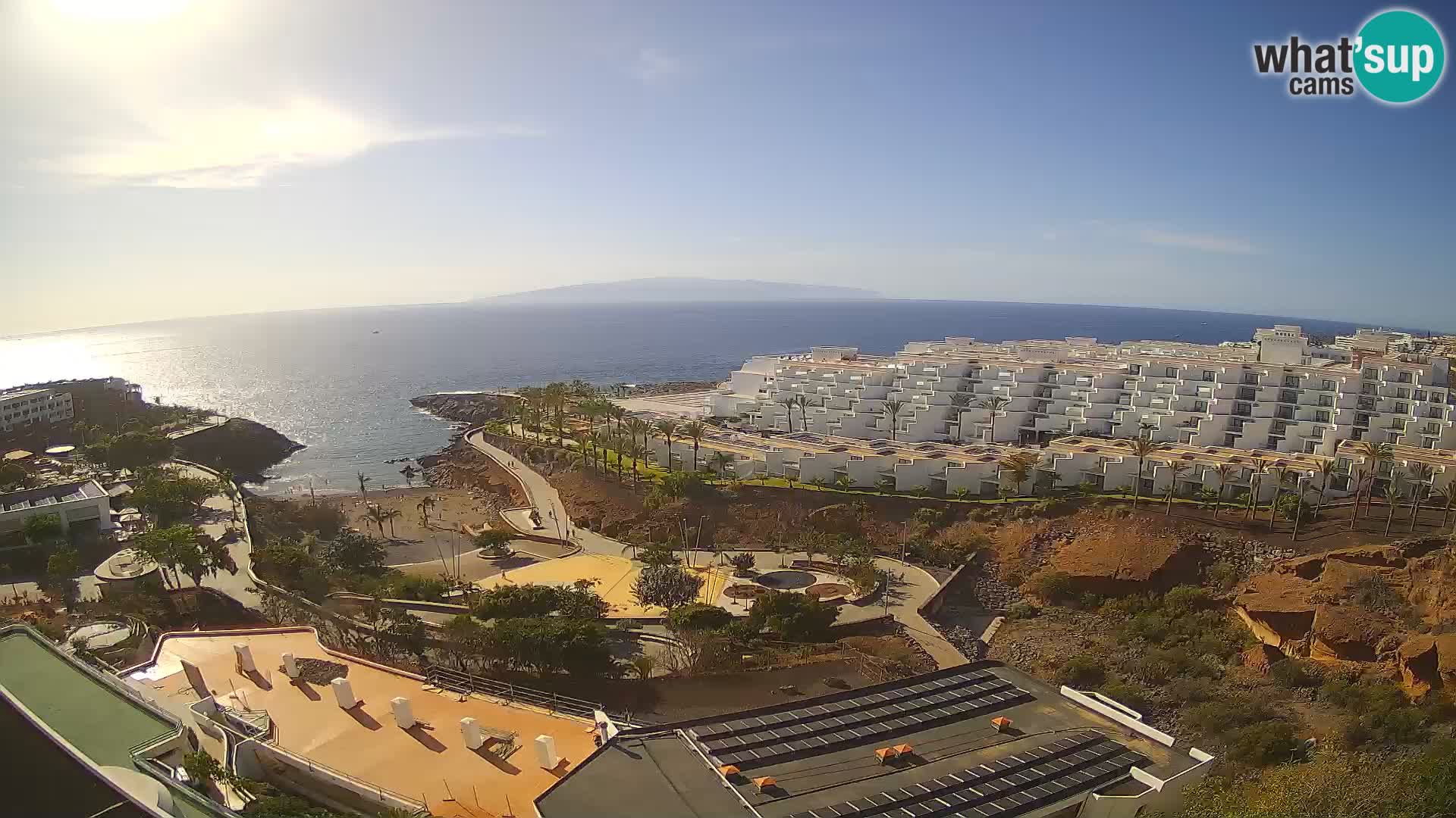 Webcam en direct Playa de Las Galgas – Playa Paraiso – île de La Gomera – Costa Adeje – Tenerife