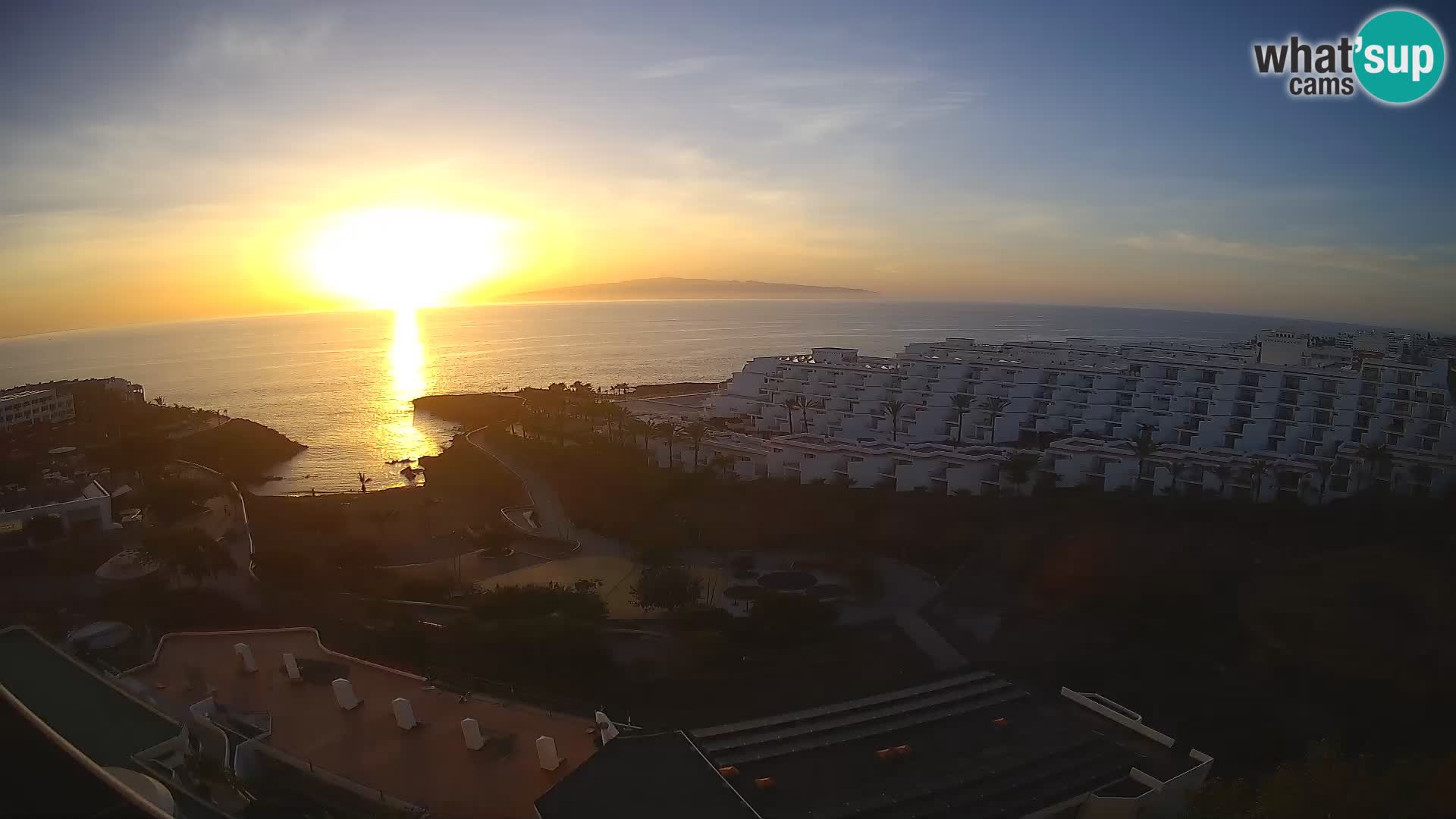 Webcam en vivo Playa de Las Galgas – Playa Paraíso – Isla de La Gomera – Costa Adeje – Tenerife