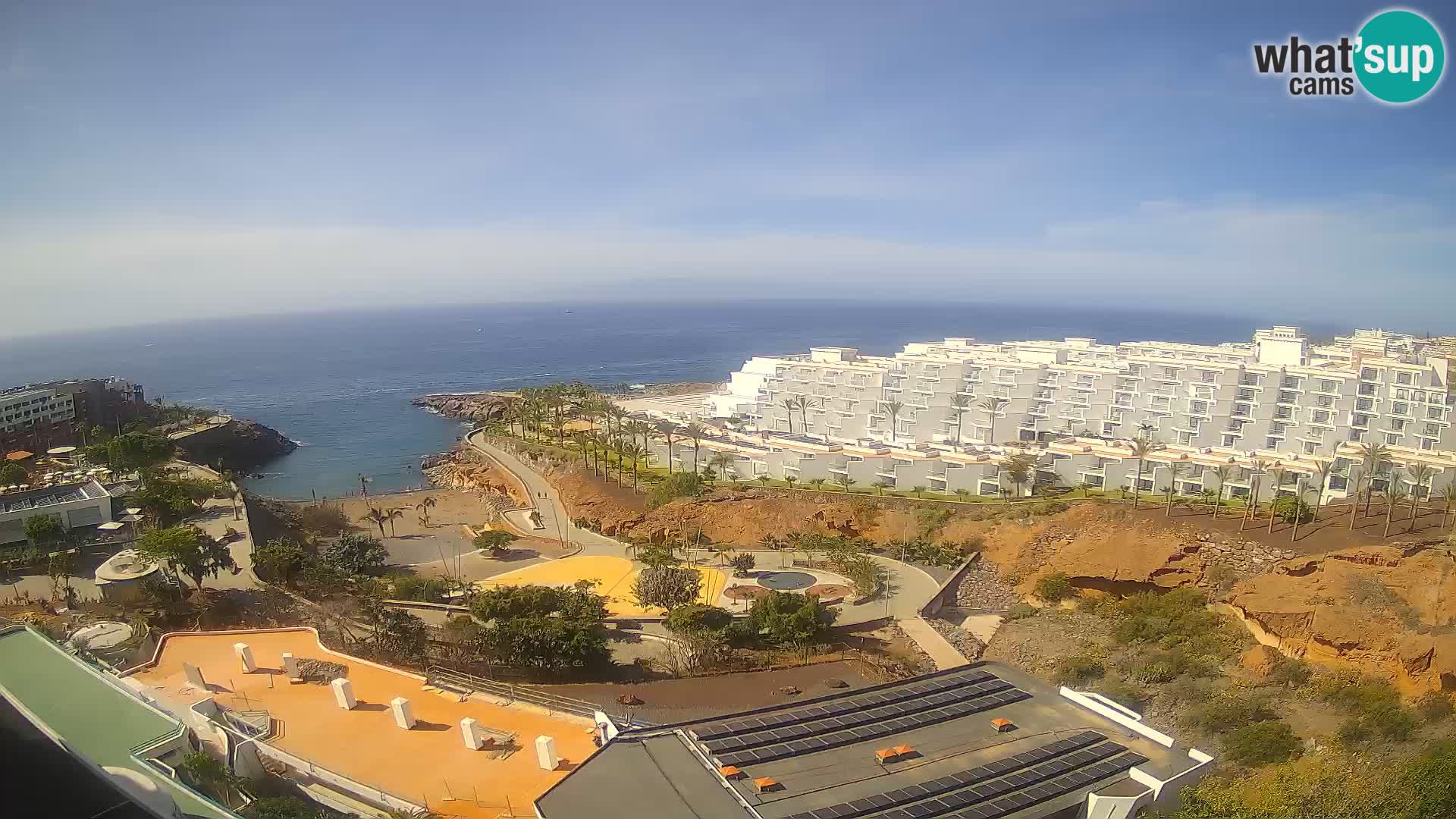 Webcam live spiaggia Las Galgas – Playa Paraiso – Isola La Gomera – Costa Adeje – Tenerife