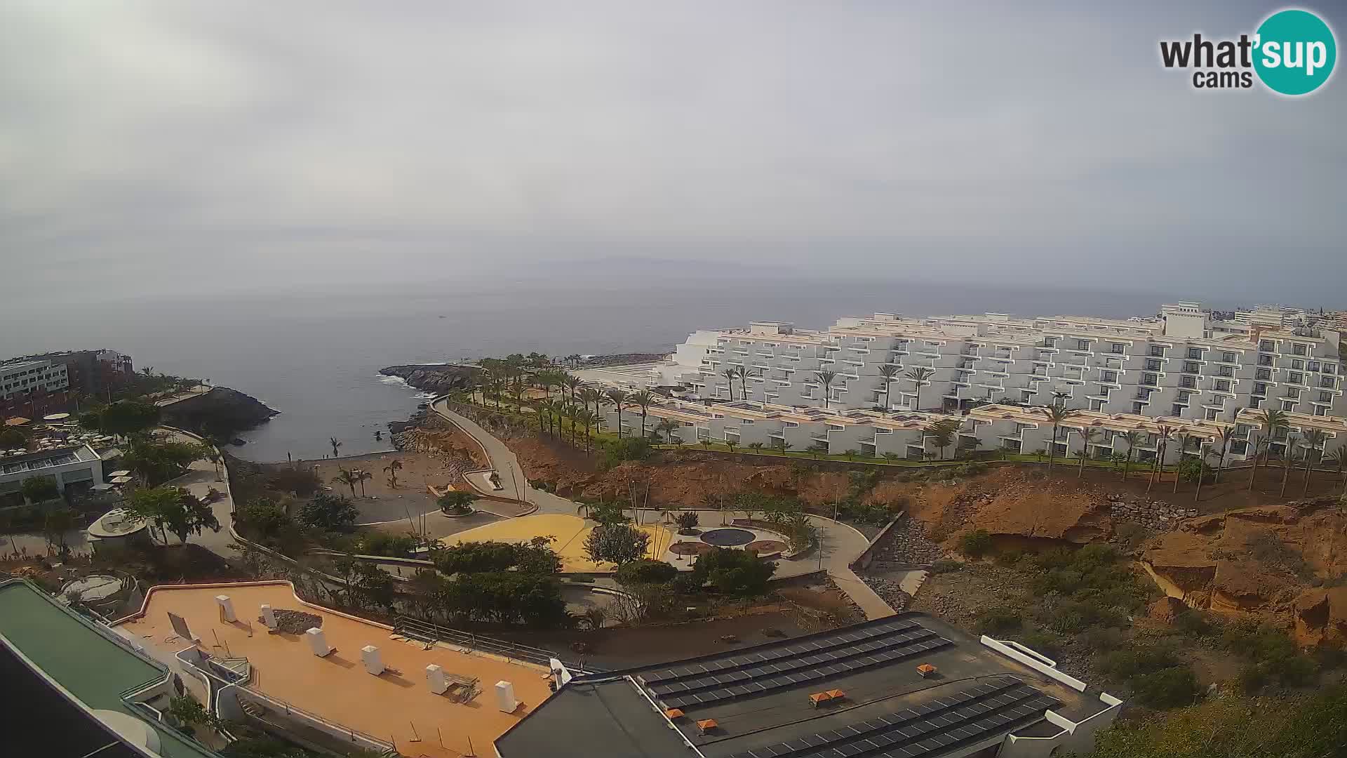 Webcam en vivo Playa de Las Galgas – Playa Paraíso – Isla de La Gomera – Costa Adeje – Tenerife