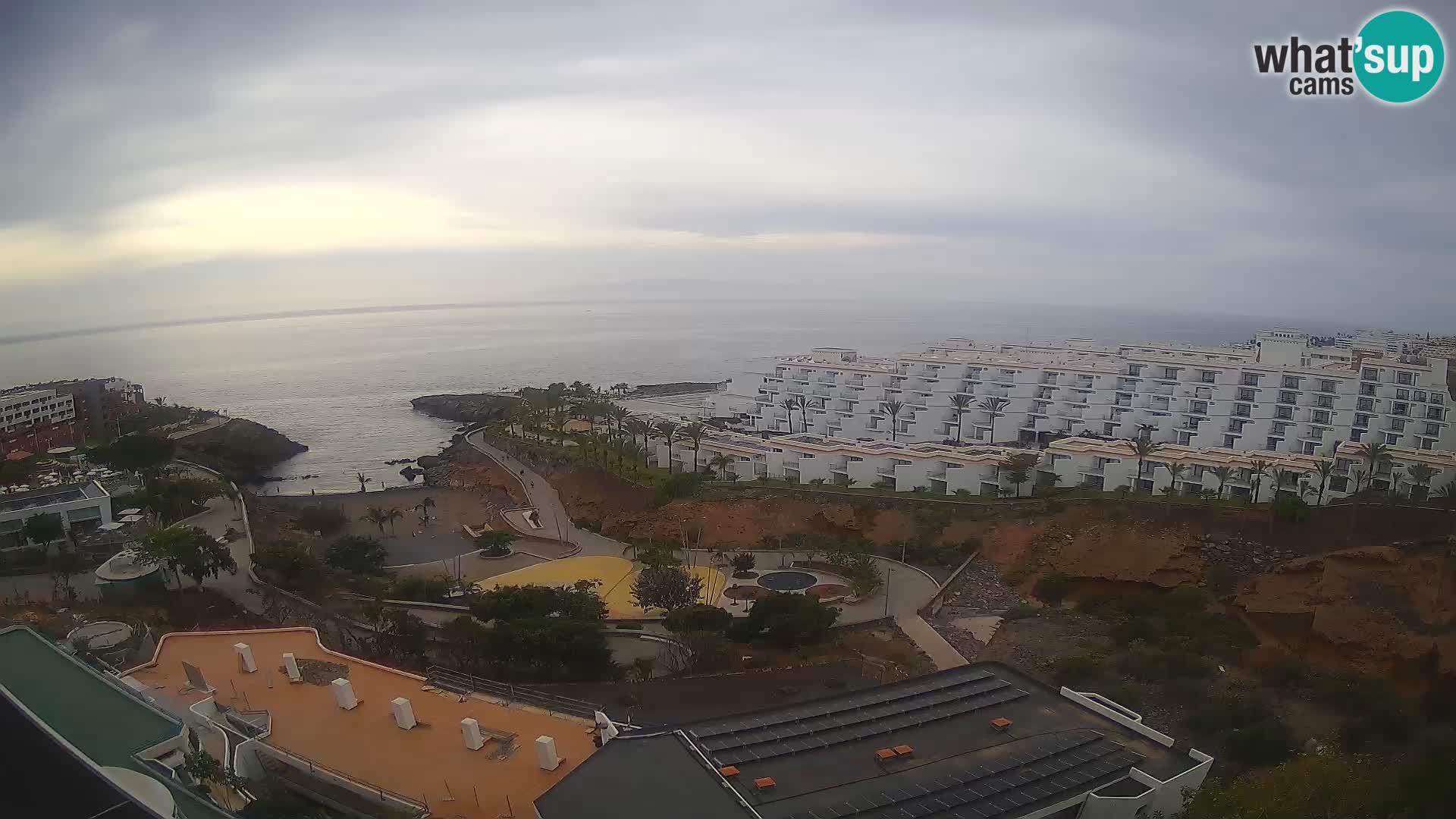 Webcam live spiaggia Las Galgas – Playa Paraiso – Isola La Gomera – Costa Adeje – Tenerife