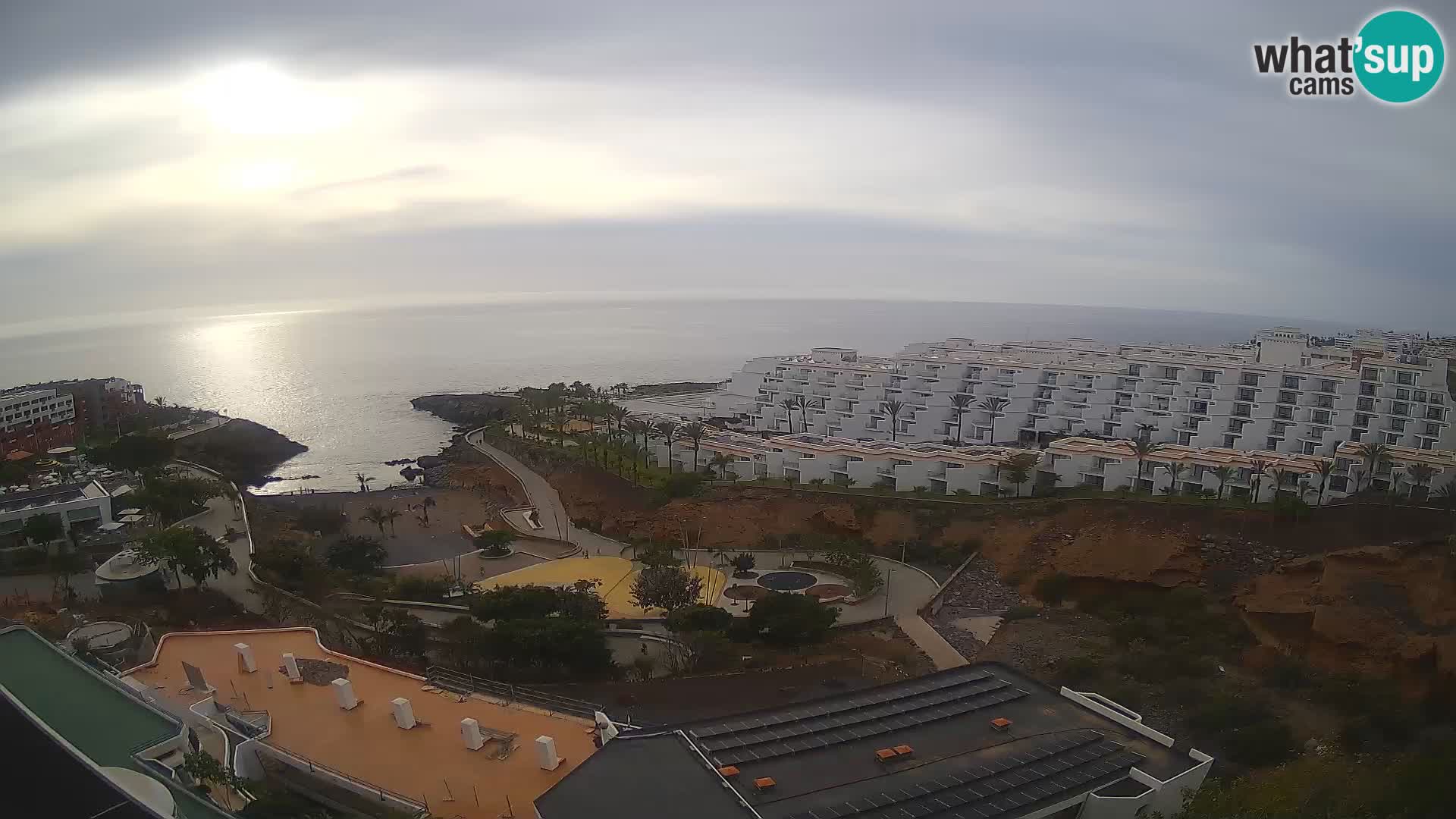 Webcam en vivo Playa de Las Galgas – Playa Paraíso – Isla de La Gomera – Costa Adeje – Tenerife
