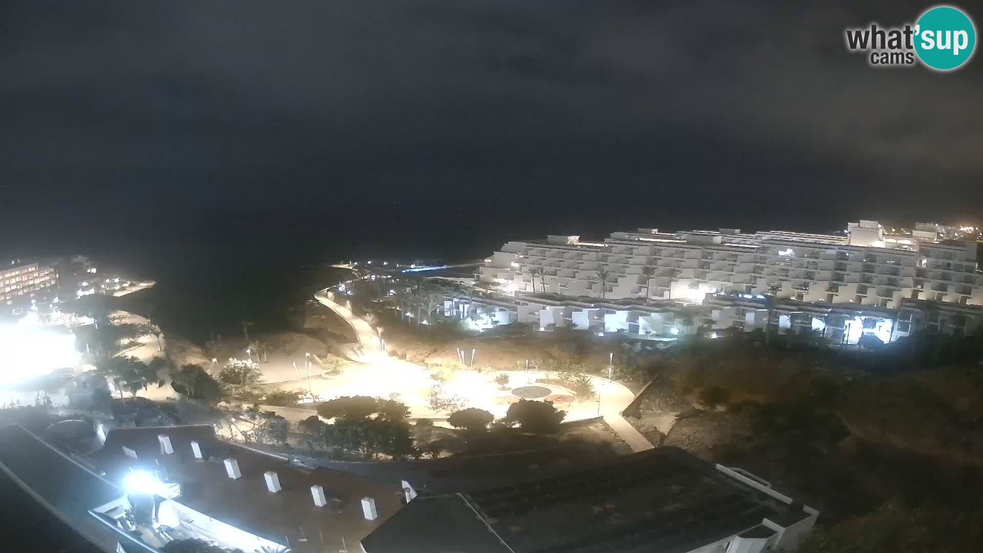 Live webcam Playa de Las Galgas – Playa Paraiso – La Gomera island – Adeje – Tenerife