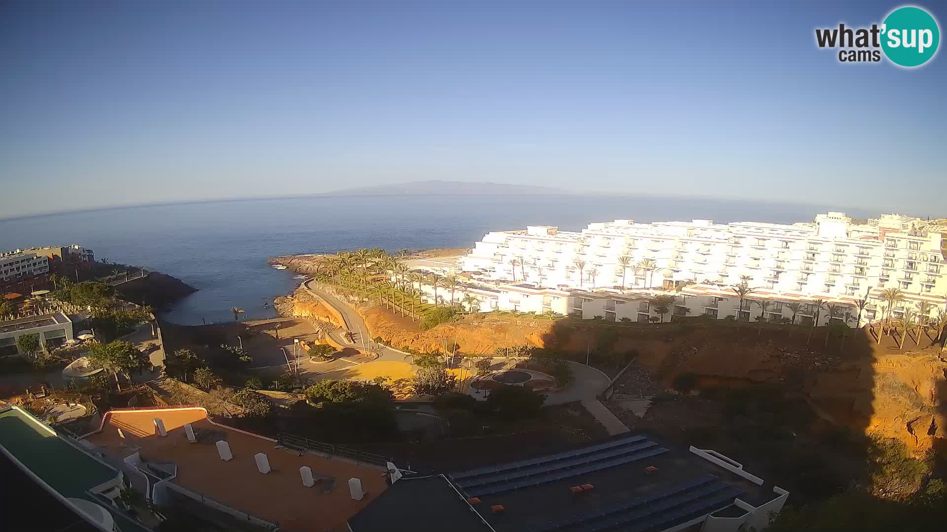 Webcam live spiaggia Las Galgas – Playa Paraiso – Isola La Gomera – Costa Adeje – Tenerife