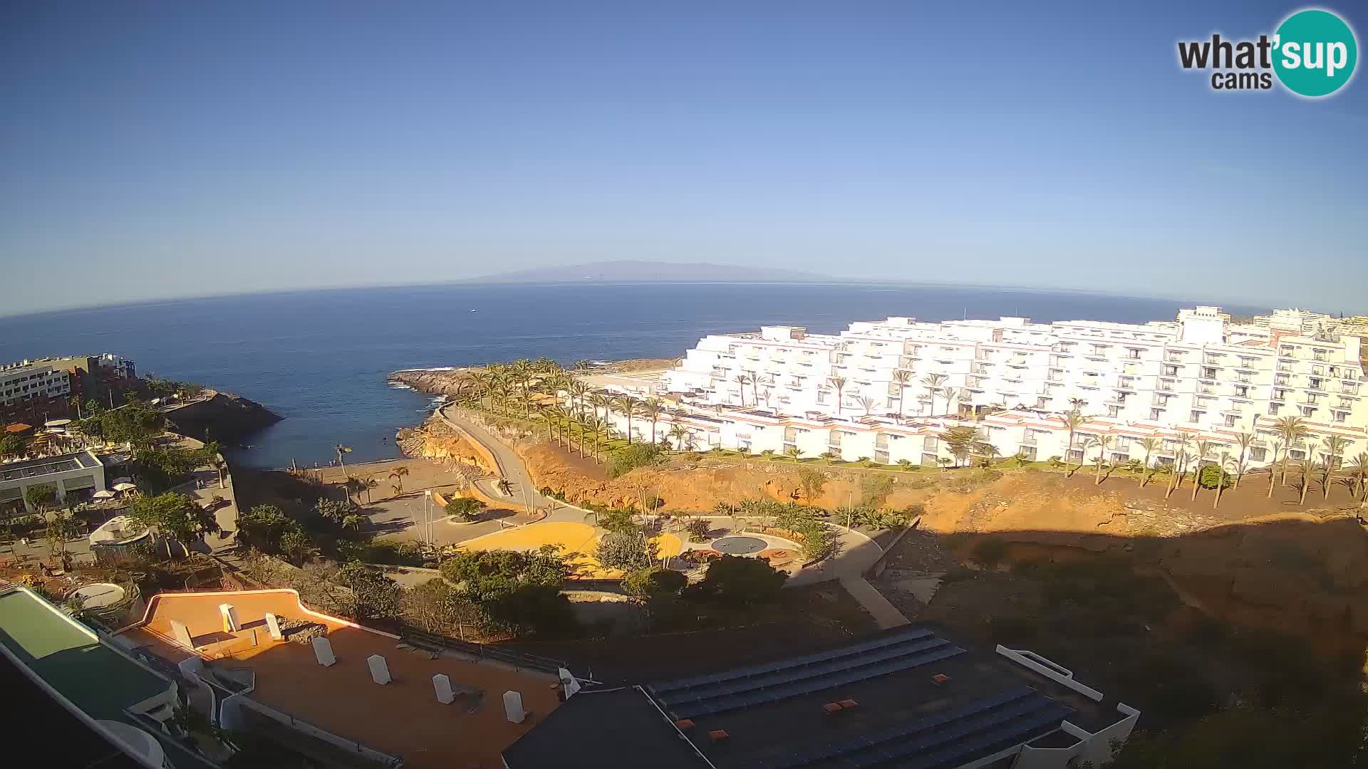 Webcam live spiaggia Las Galgas – Playa Paraiso – Isola La Gomera – Costa Adeje – Tenerife