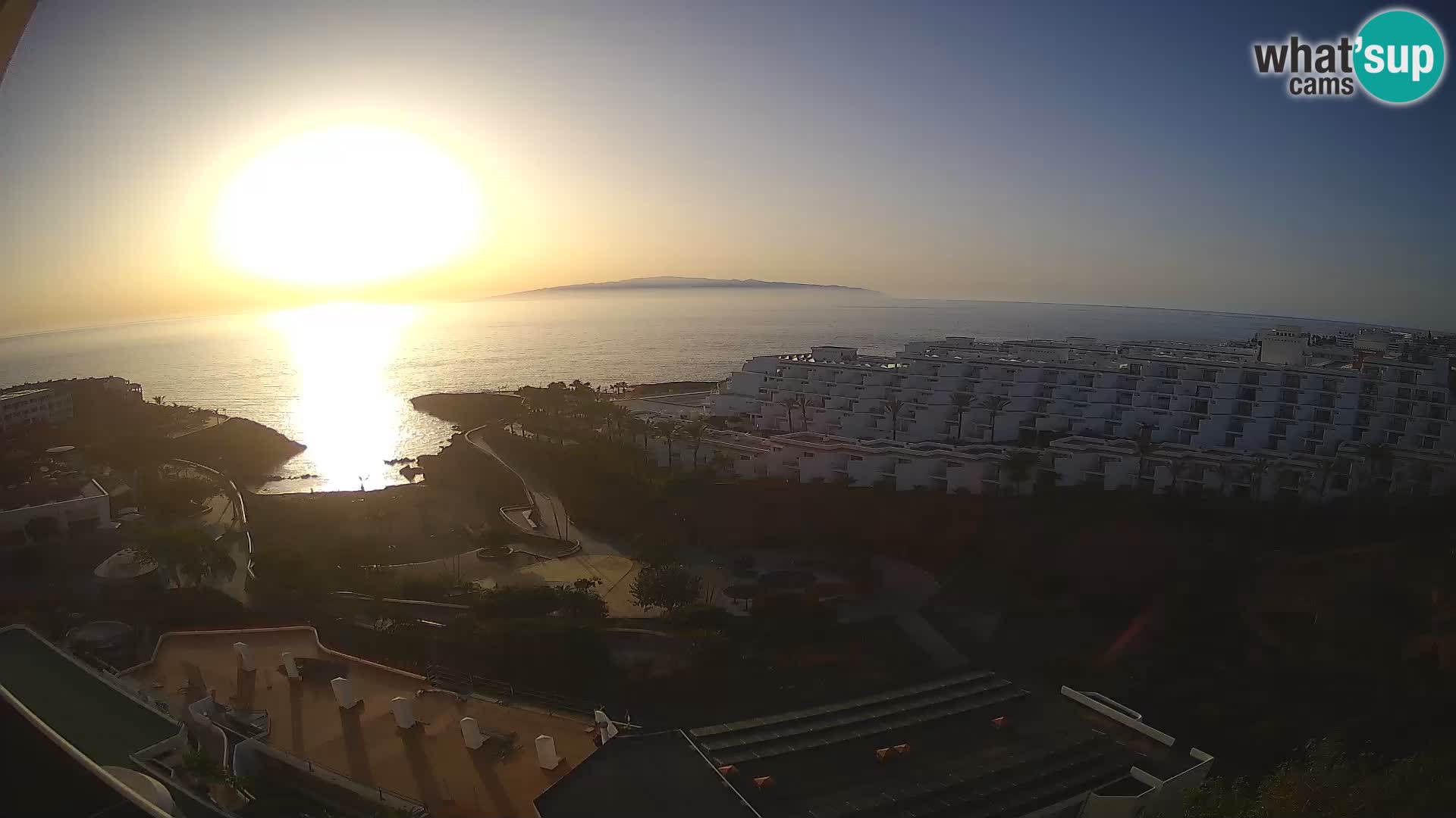 Webcam live spiaggia Las Galgas – Playa Paraiso – Isola La Gomera – Costa Adeje – Tenerife