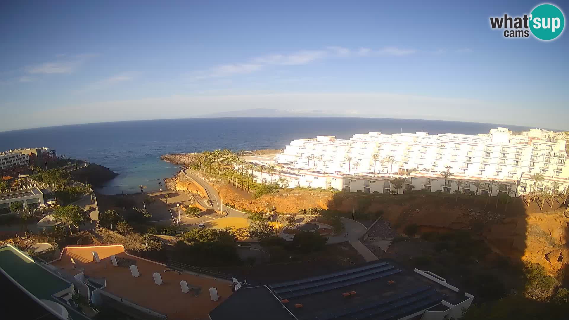 Live-Webcam Las Galgas Strand – Playa Paraiso – Insel La Gomera – Costa Adeje – Teneriffa