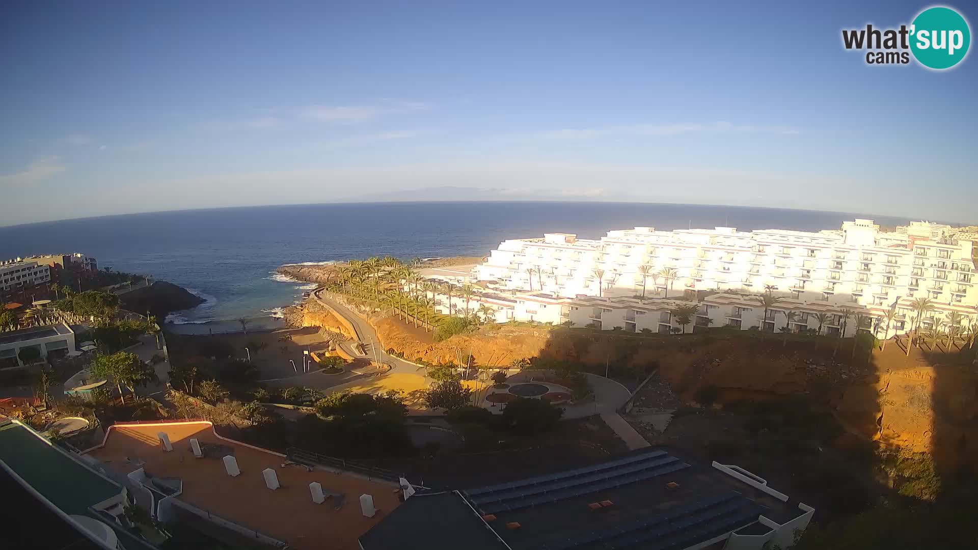 Webcam live spiaggia Las Galgas – Playa Paraiso – Isola La Gomera – Costa Adeje – Tenerife