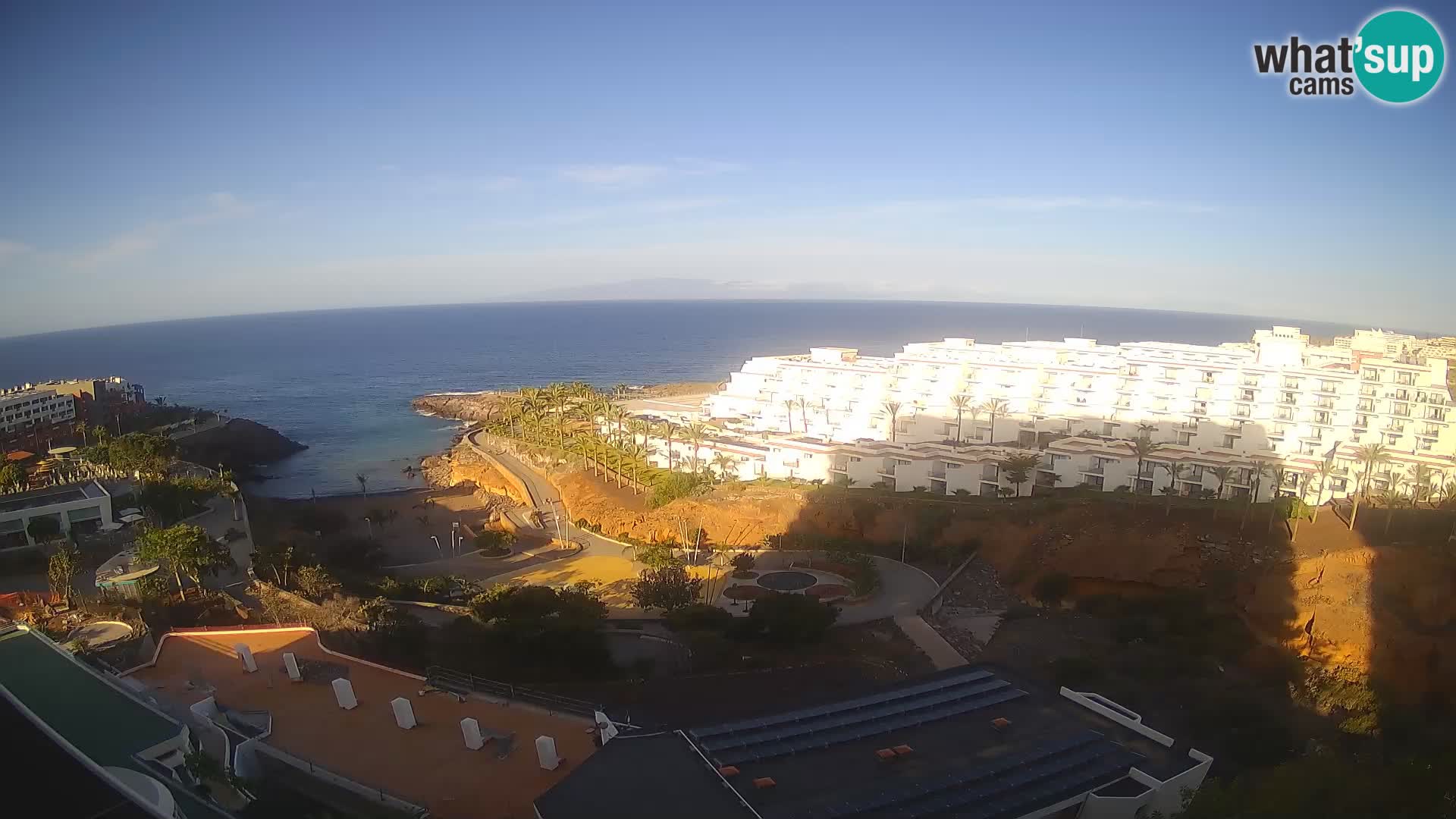 Webcam live spiaggia Las Galgas – Playa Paraiso – Isola La Gomera – Costa Adeje – Tenerife