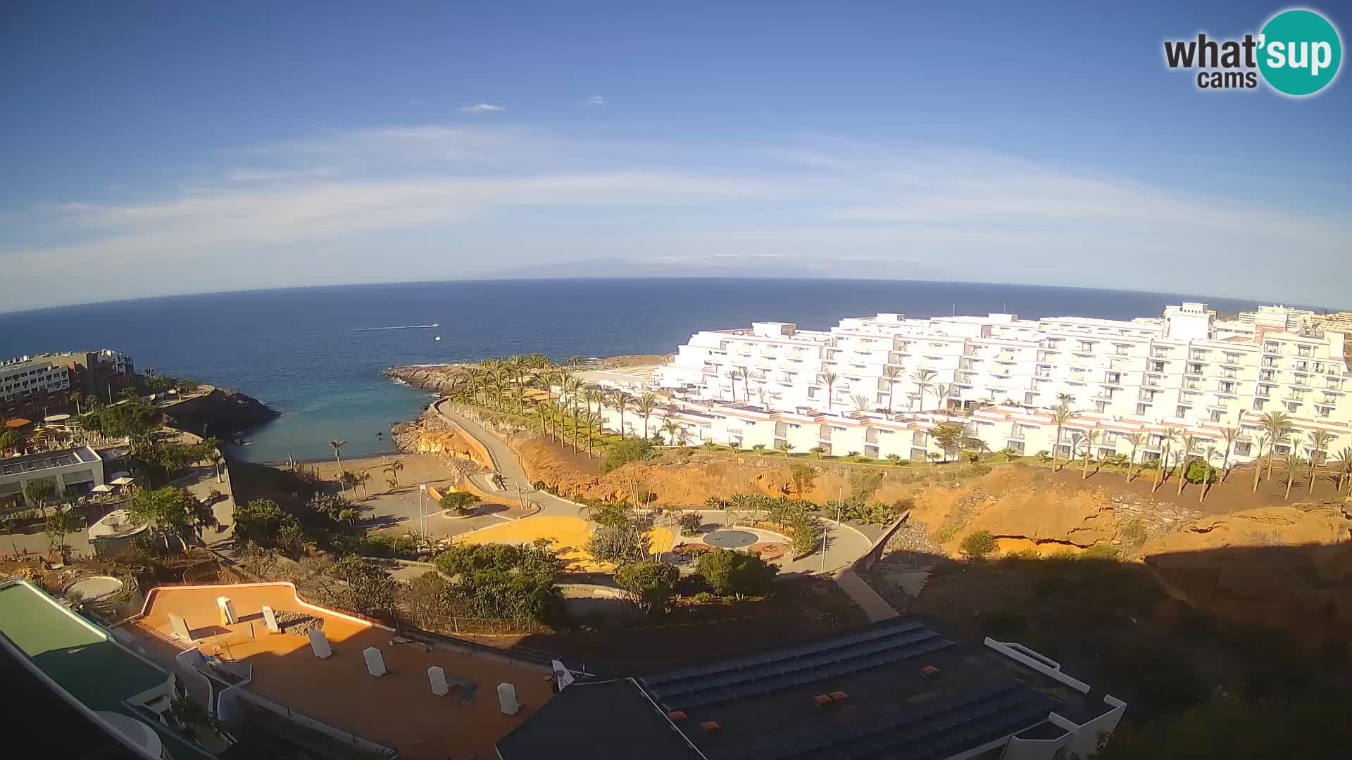 Live-Webcam Las Galgas Strand – Playa Paraiso – Insel La Gomera – Costa Adeje – Teneriffa