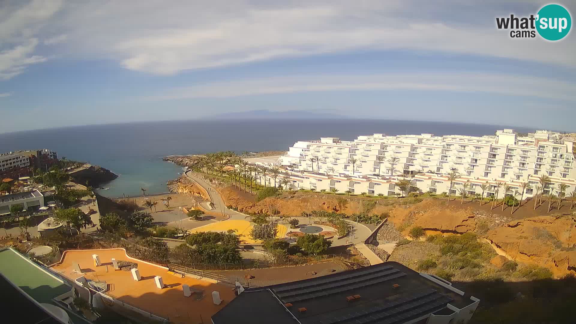 Webcam en direct Playa de Las Galgas – Playa Paraiso – île de La Gomera – Costa Adeje – Tenerife
