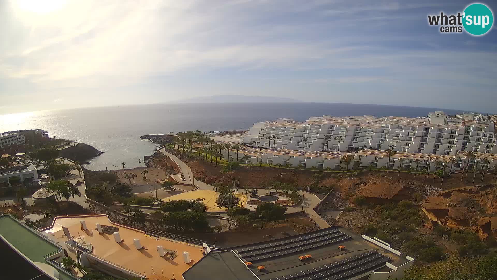 Webcam en direct Playa de Las Galgas – Playa Paraiso – île de La Gomera – Costa Adeje – Tenerife