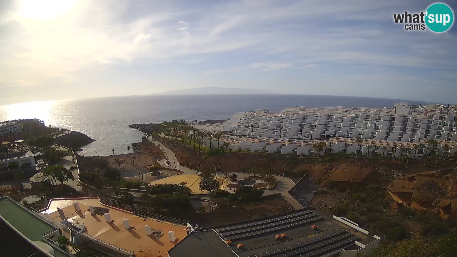 Live-Webcam Las Galgas Strand – Playa Paraiso – Insel La Gomera – Costa Adeje – Teneriffa