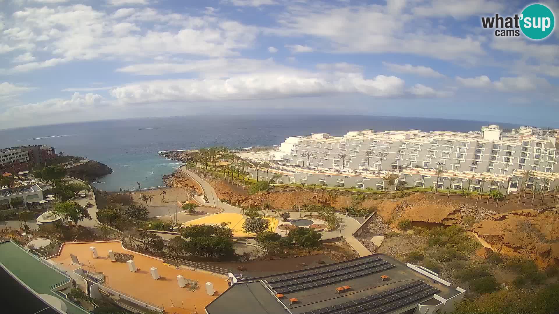Webcam live spiaggia Las Galgas – Playa Paraiso – Isola La Gomera – Costa Adeje – Tenerife