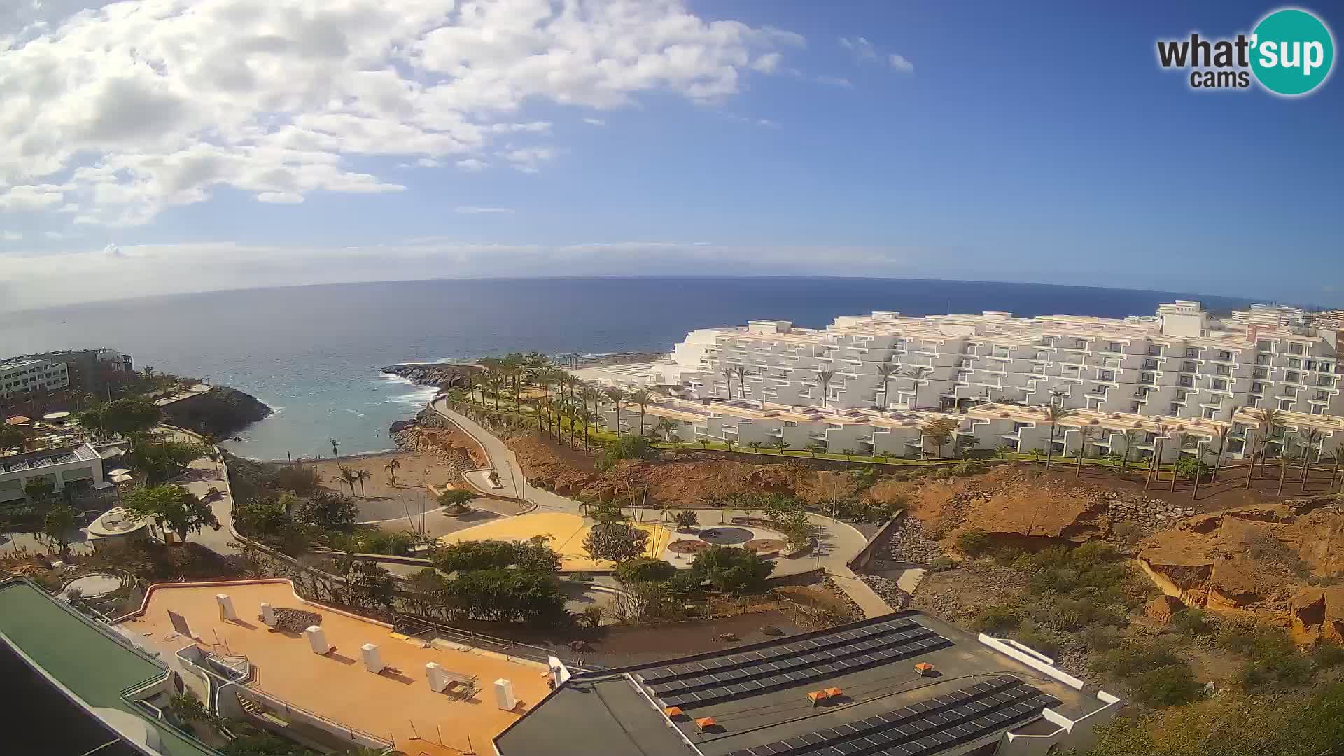 Webcam en vivo Playa de Las Galgas – Playa Paraíso – Isla de La Gomera – Costa Adeje – Tenerife