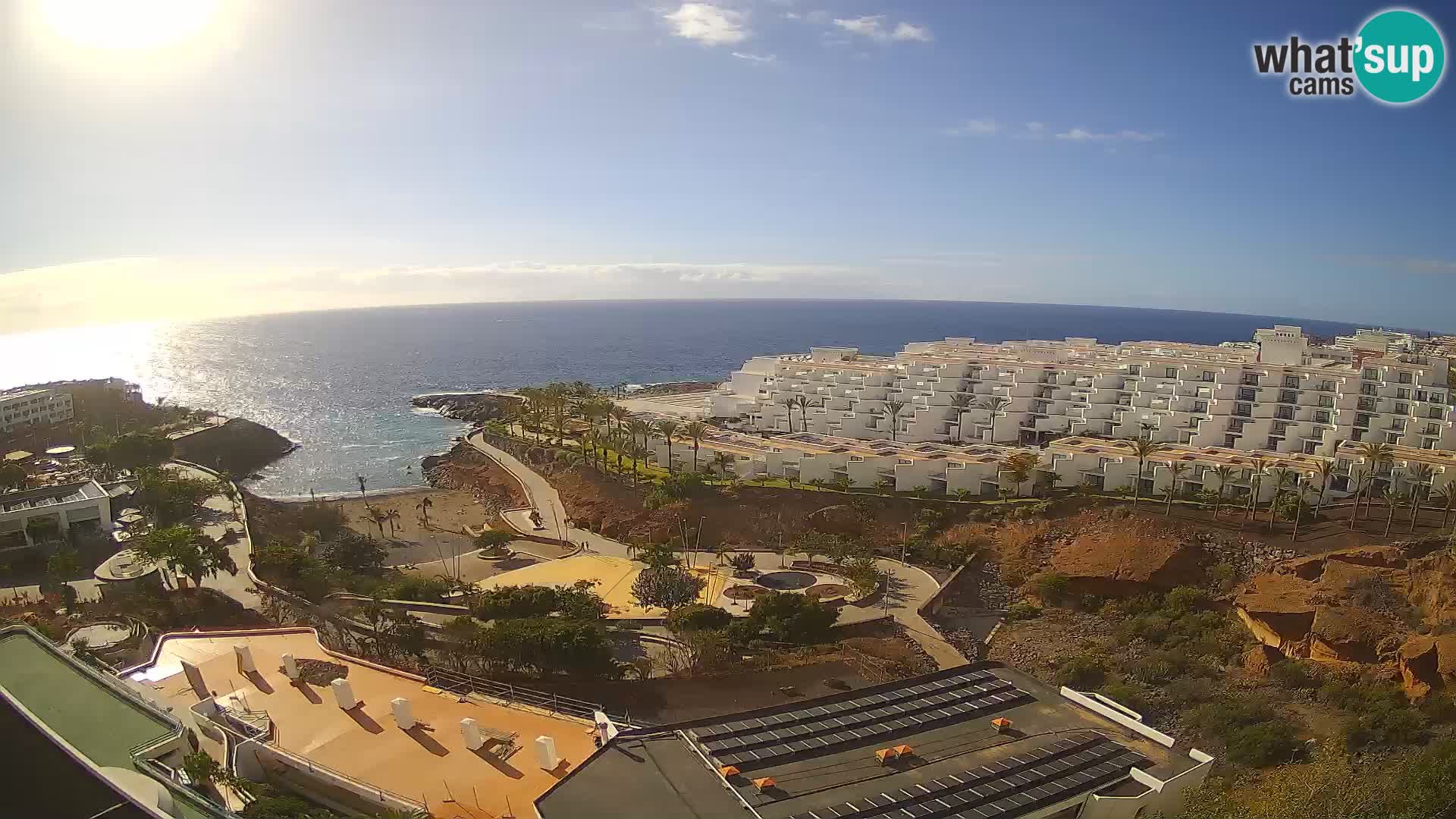 Webcam en direct Playa de Las Galgas – Playa Paraiso – île de La Gomera – Costa Adeje – Tenerife