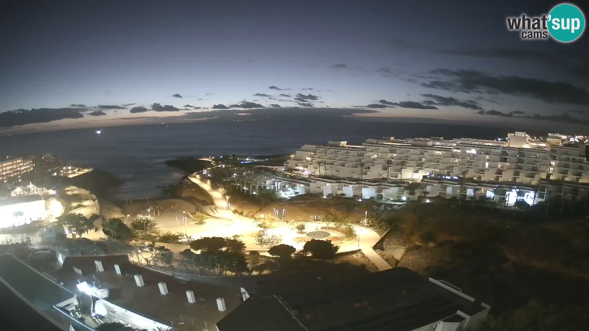 Live-Webcam Las Galgas Strand – Playa Paraiso – Insel La Gomera – Costa Adeje – Teneriffa
