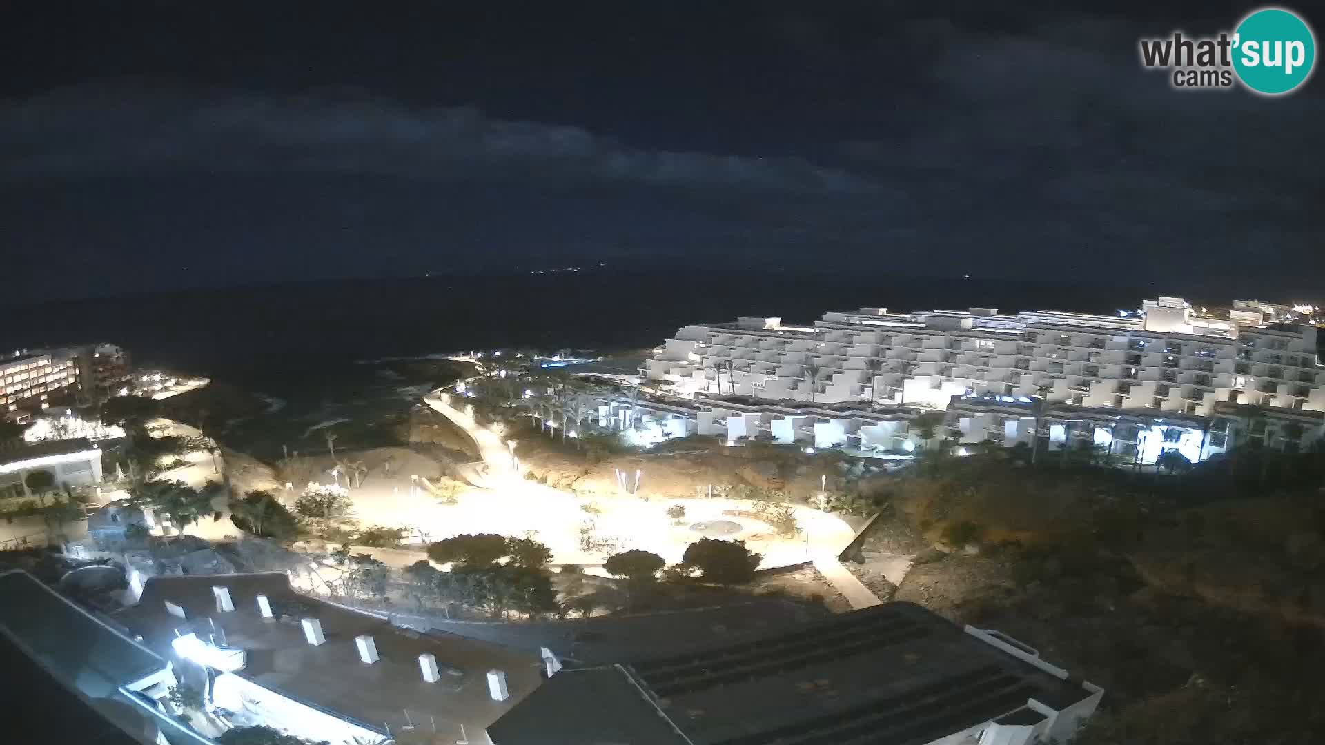 Spletna kamera v živo Las Galgas plaža – Playa Paraiso – otok La Gomera – Costa Adeje – Tenerife