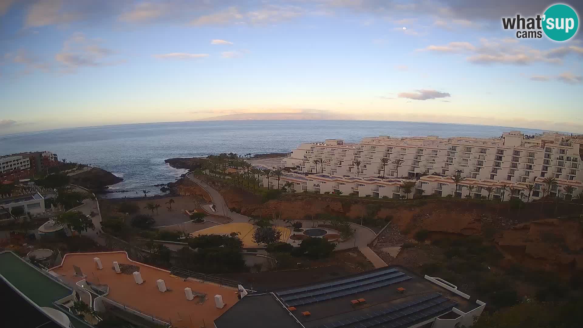 Webcam live spiaggia Las Galgas – Playa Paraiso – Isola La Gomera – Costa Adeje – Tenerife